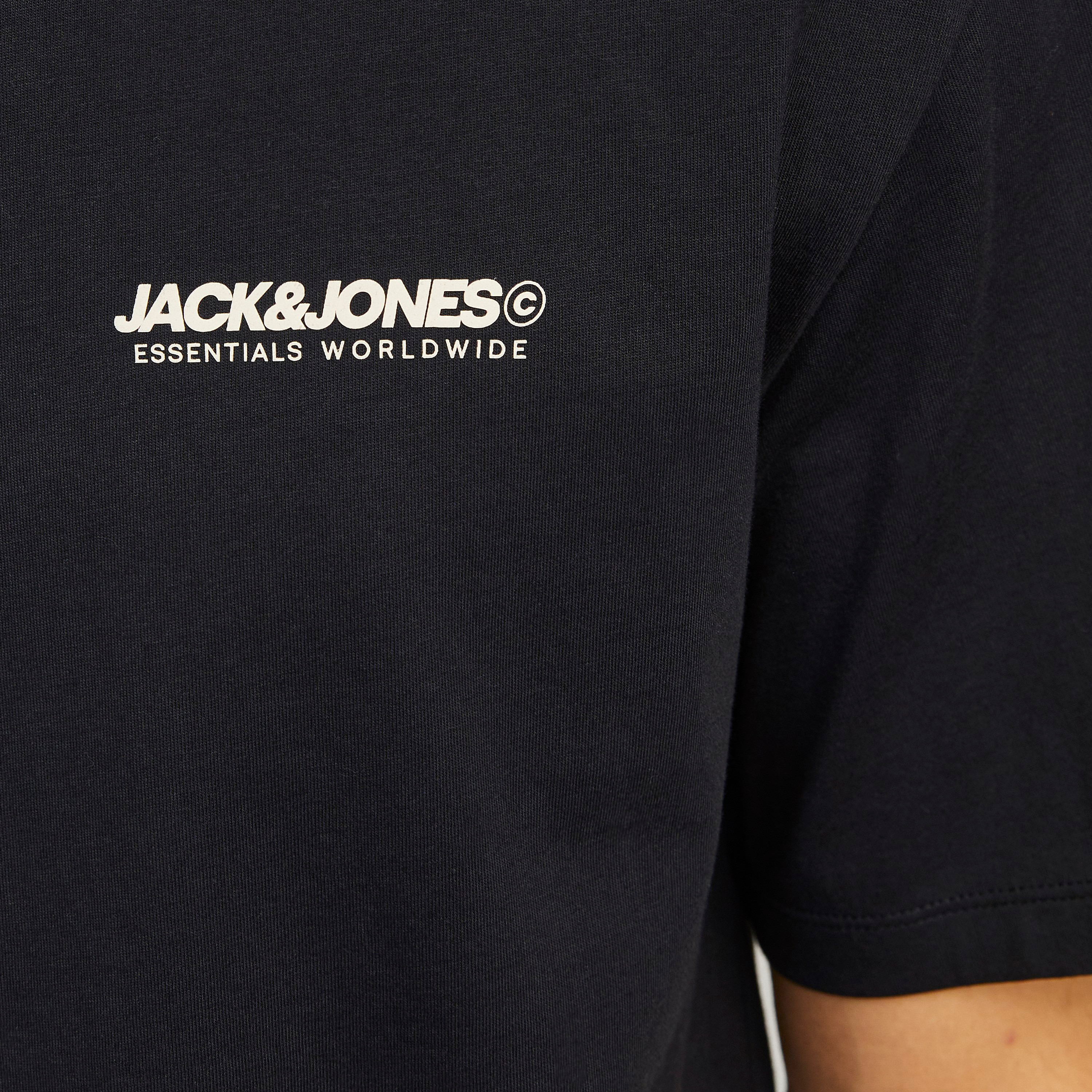 Jack & Jones Logo Crew Neck Short Sleeves Men's T-Shirt-men-clothing-tshirtsandpolos-tshirts-image-5