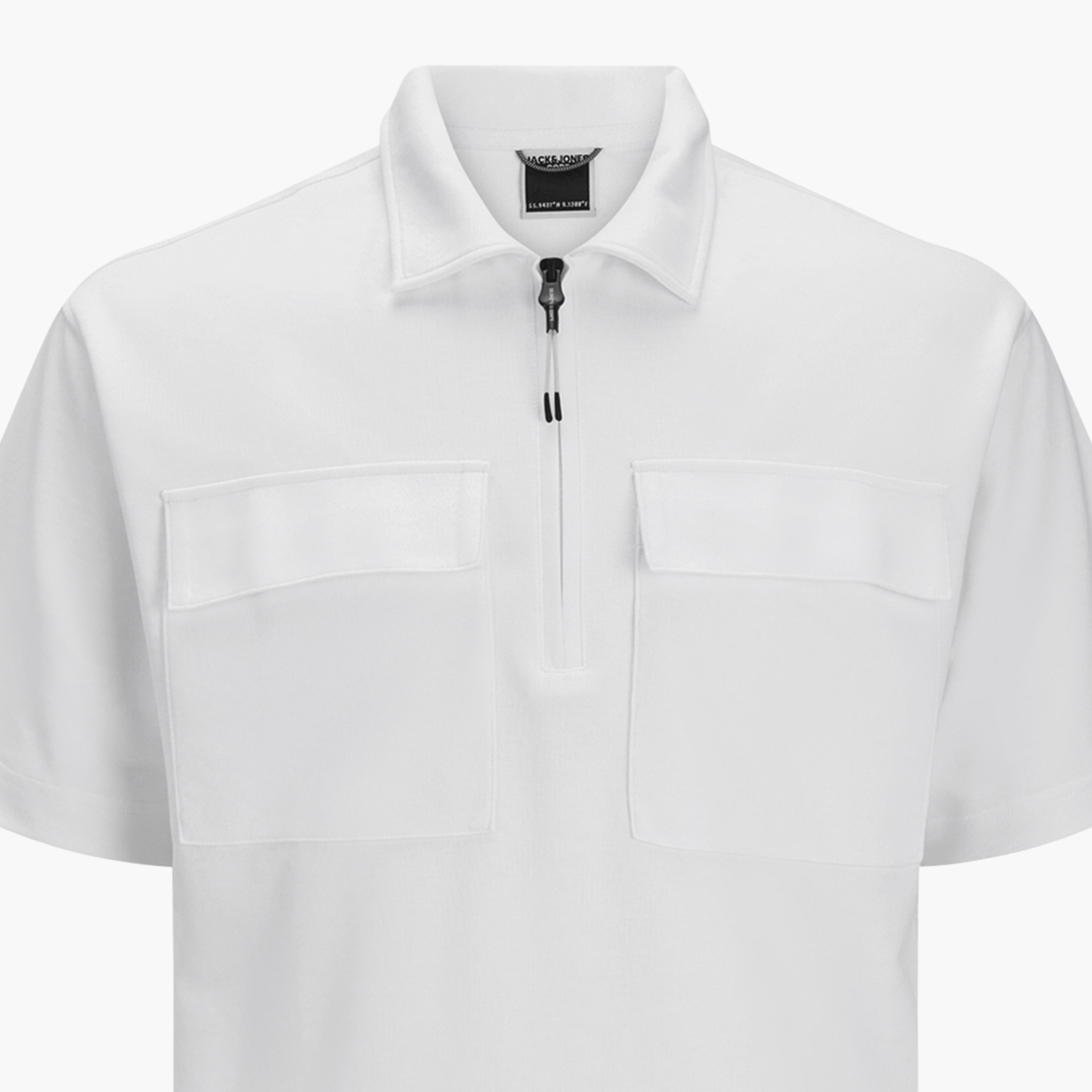 تيشيرت بولو بأكمام قصيرة وياقة سادة من جاك آند جونز-men-clothing-tshirtsandpolos-polos-image-3