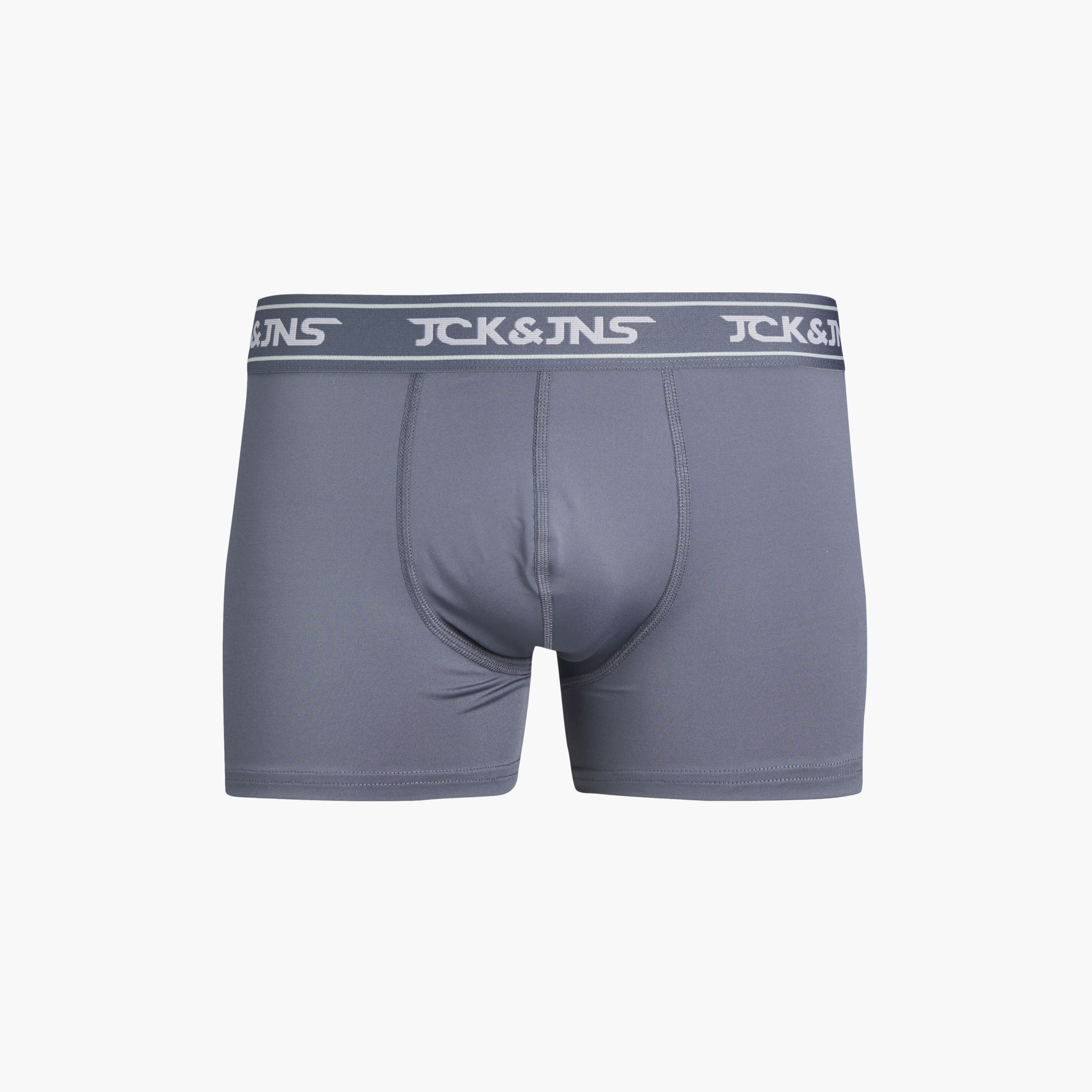 مجموعة من 3 مايكروفايبر ترانكس سادة من جاك آند جونز للرجال-men-clothing-innerwear-underwear-image-2