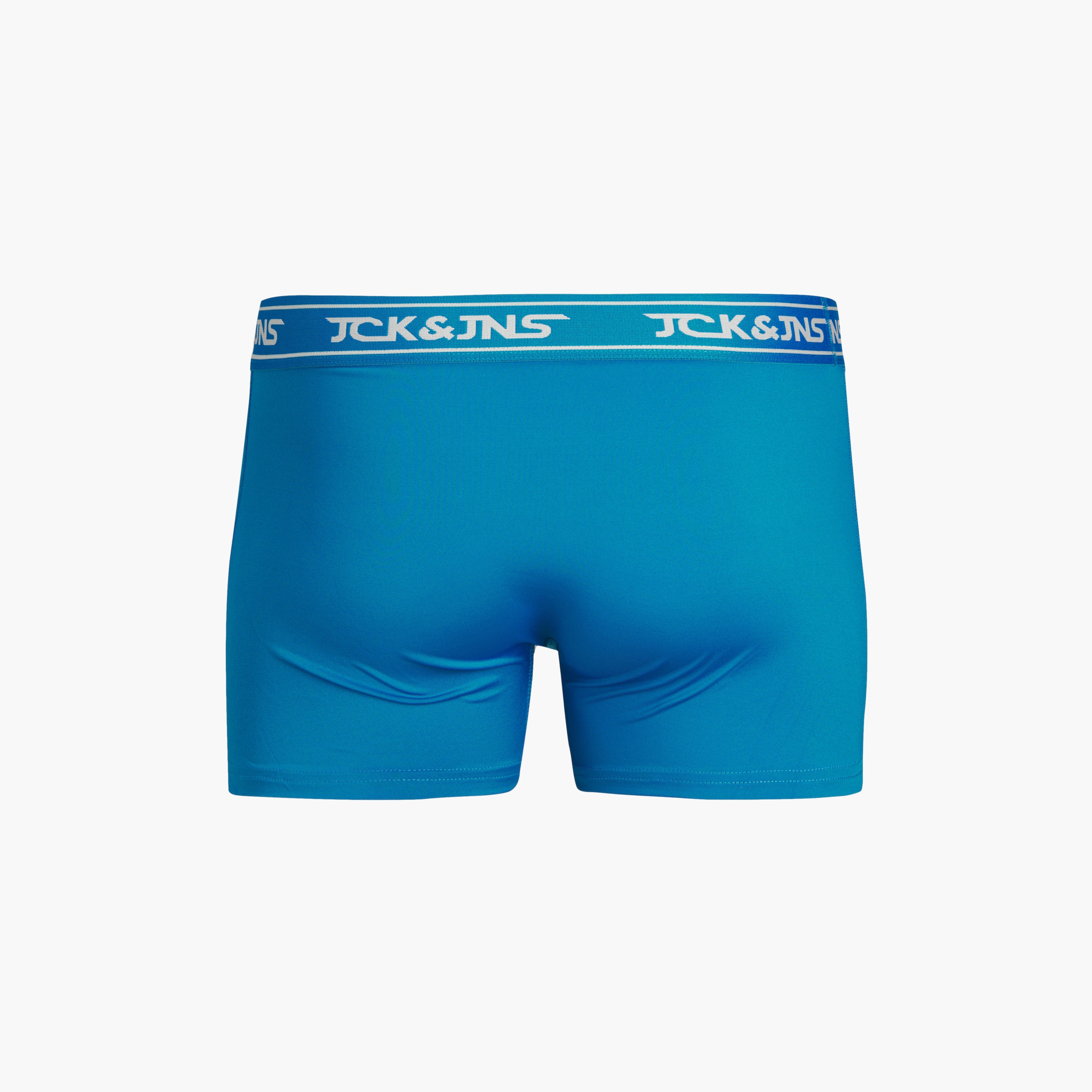 Jack & Jones Pack of 3 Men's Plain Microfiber Trunks-men-clothing-innerwear-underwear-image-4