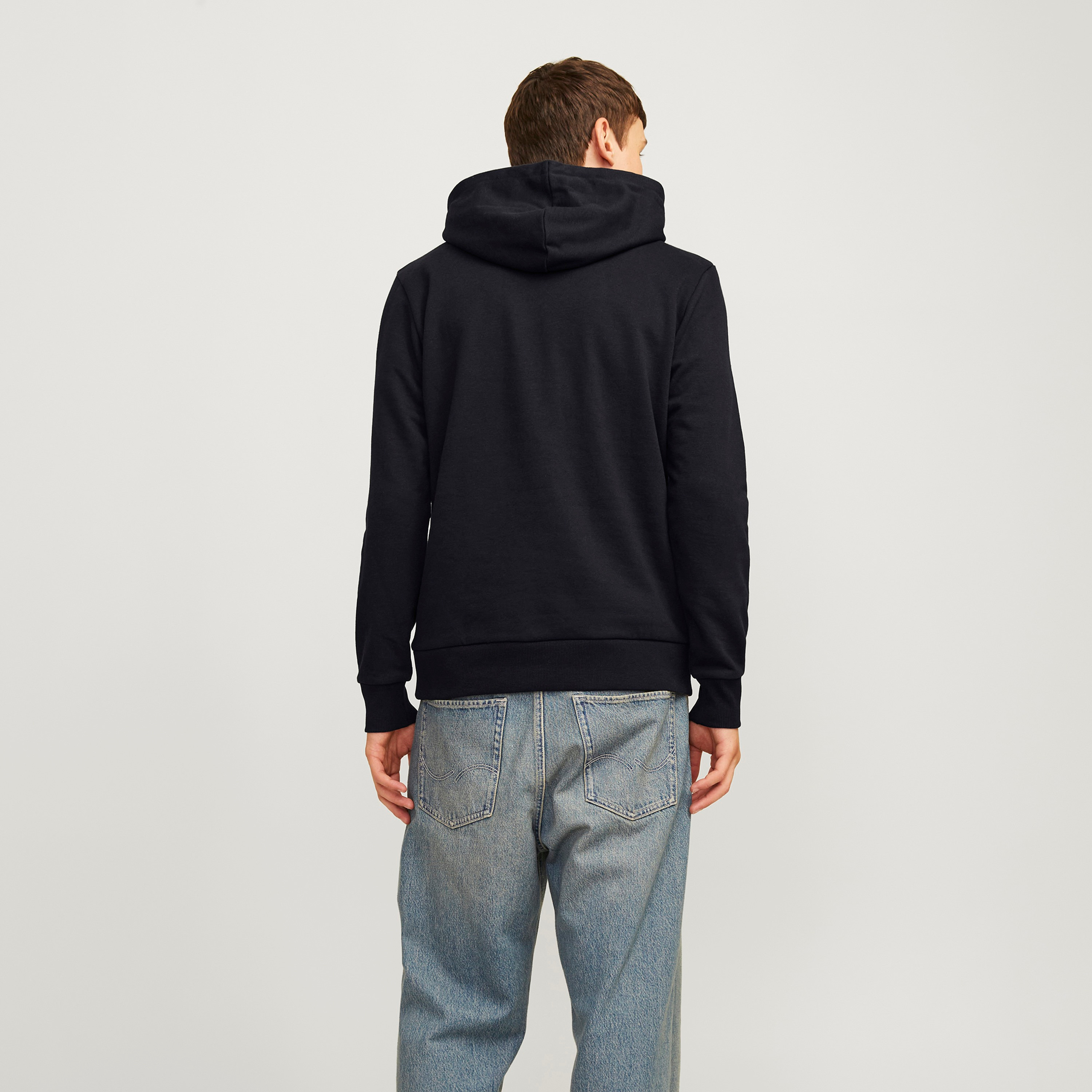 Jack & Jones Logo Long Sleeves Hoodie-men-winterwear-hoodiesandsweatshirts-image-4