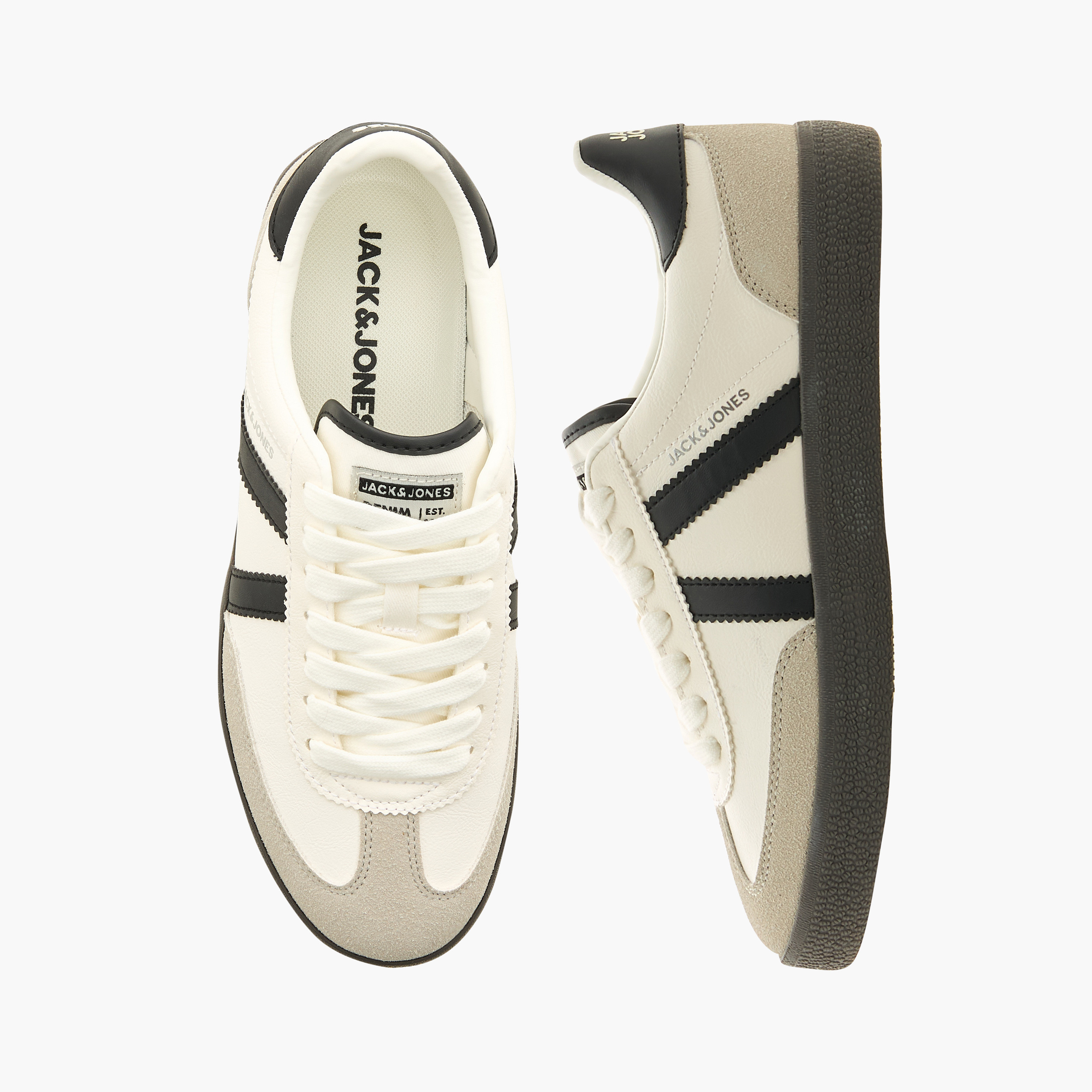 Jack & Jones Men's Lace Up Low Top Sneakers | 12257190-men-shoes-sneakers-image-1