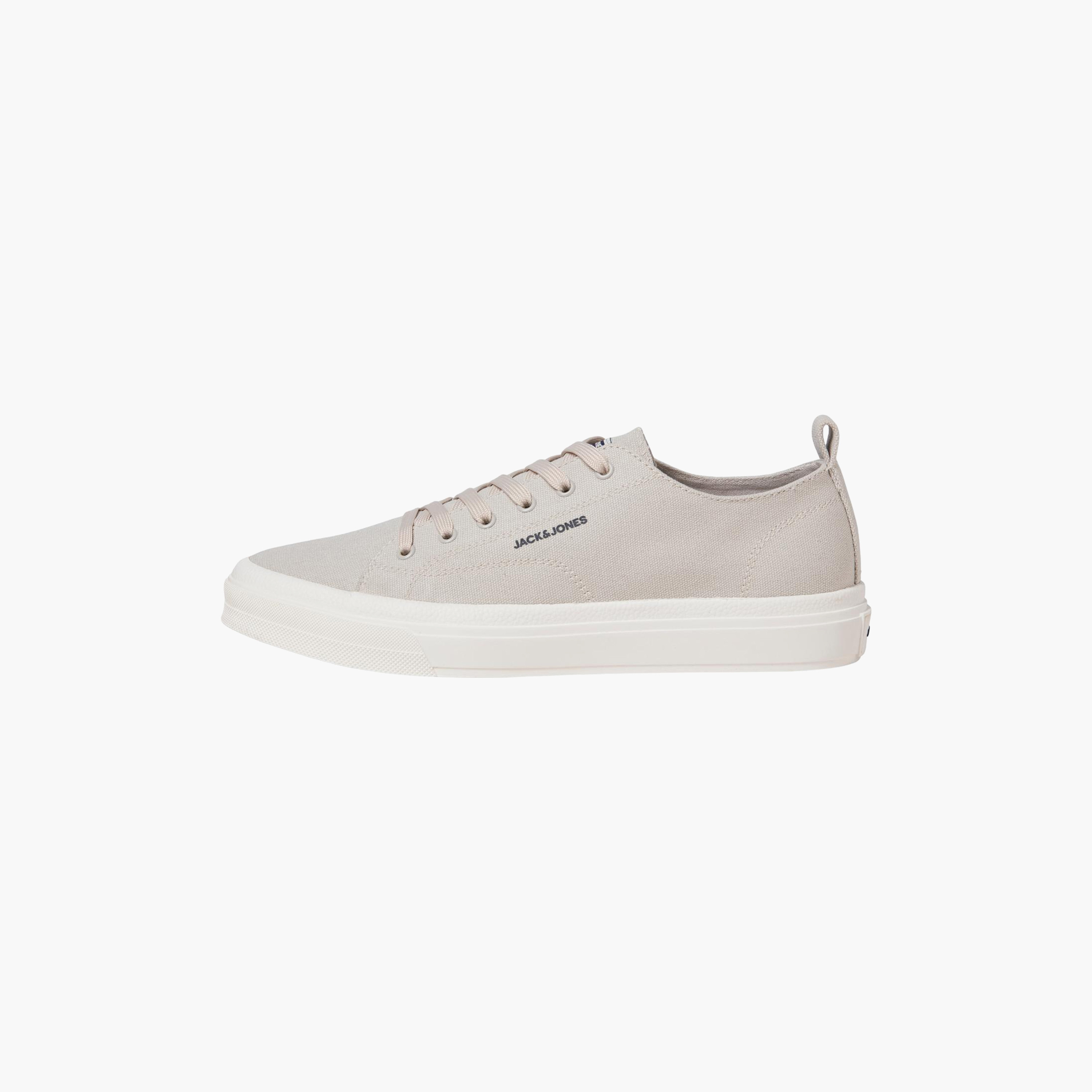 سنيكرز دو قماشي من جاك آند جونز للرجال مع رباط برقبة منخفضة-men-shoes-sneakers-image-13