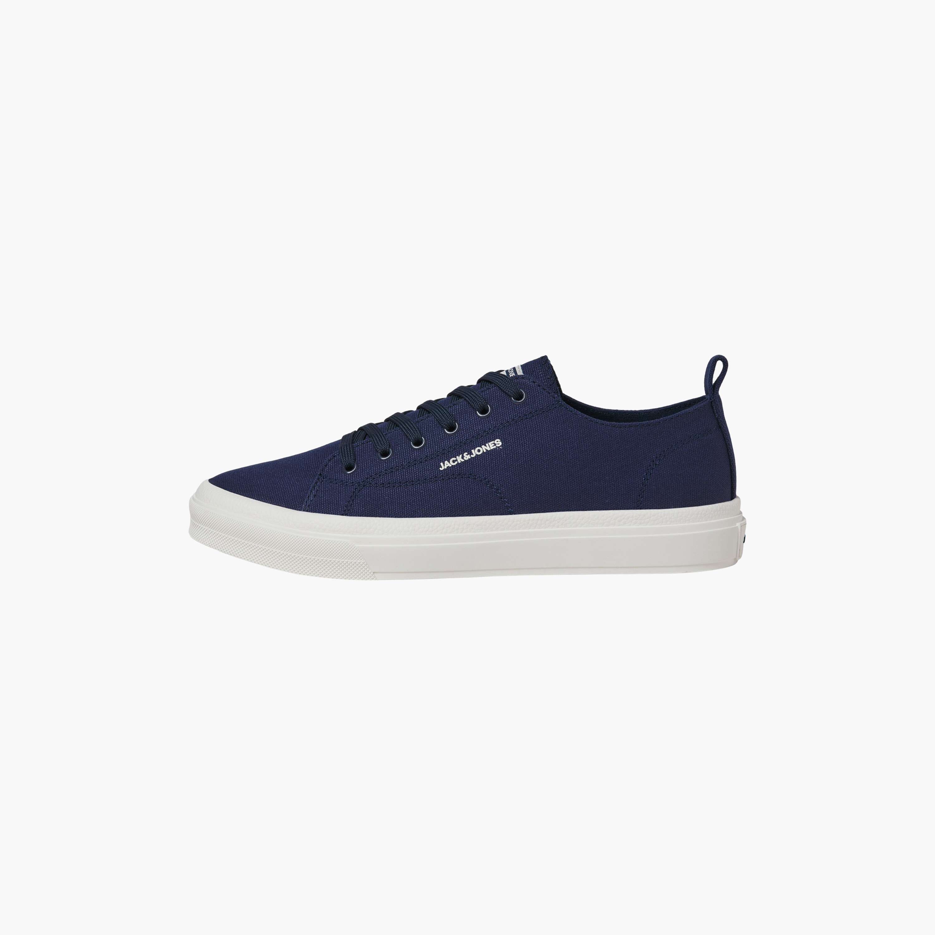 سنيكرز دو قماشي من جاك آند جونز للرجال مع رباط برقبة منخفضة-men-shoes-sneakers-image-9