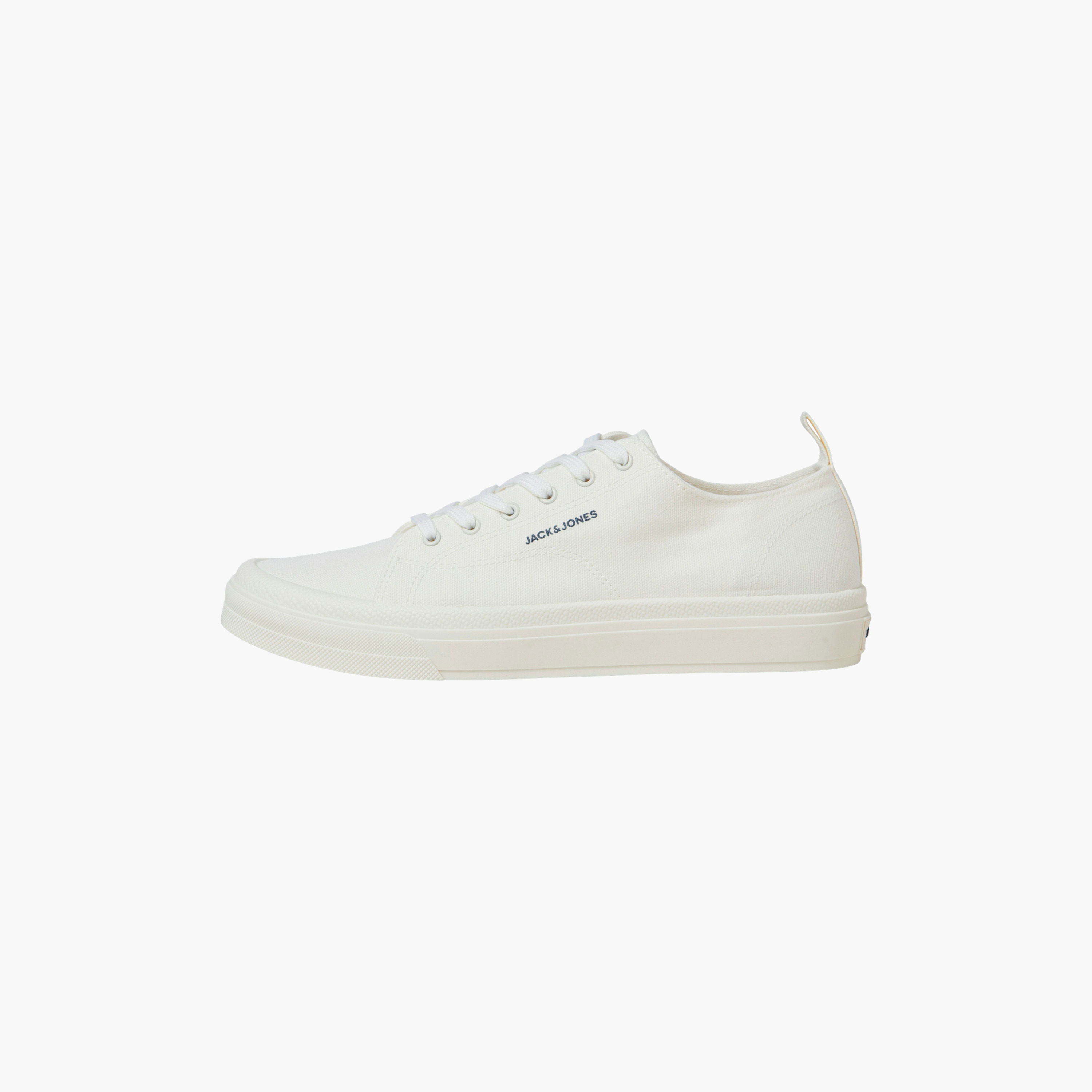 Jack & Jones Men's Low Top Lace Up Canvas Sneakers-men-shoes-sneakers-image-2