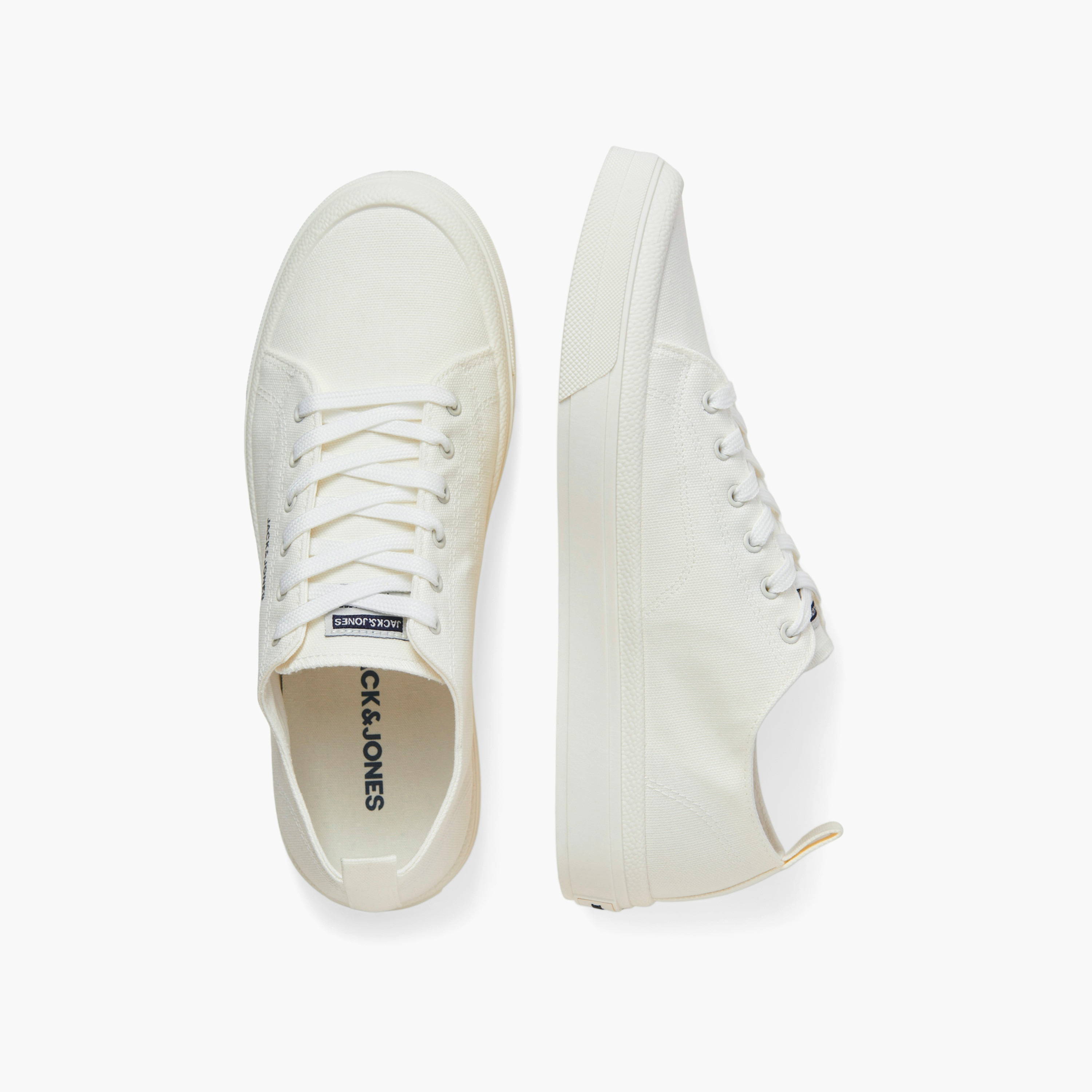 سنيكرز دو قماشي من جاك آند جونز للرجال مع رباط برقبة منخفضة-men-shoes-sneakers-image-18