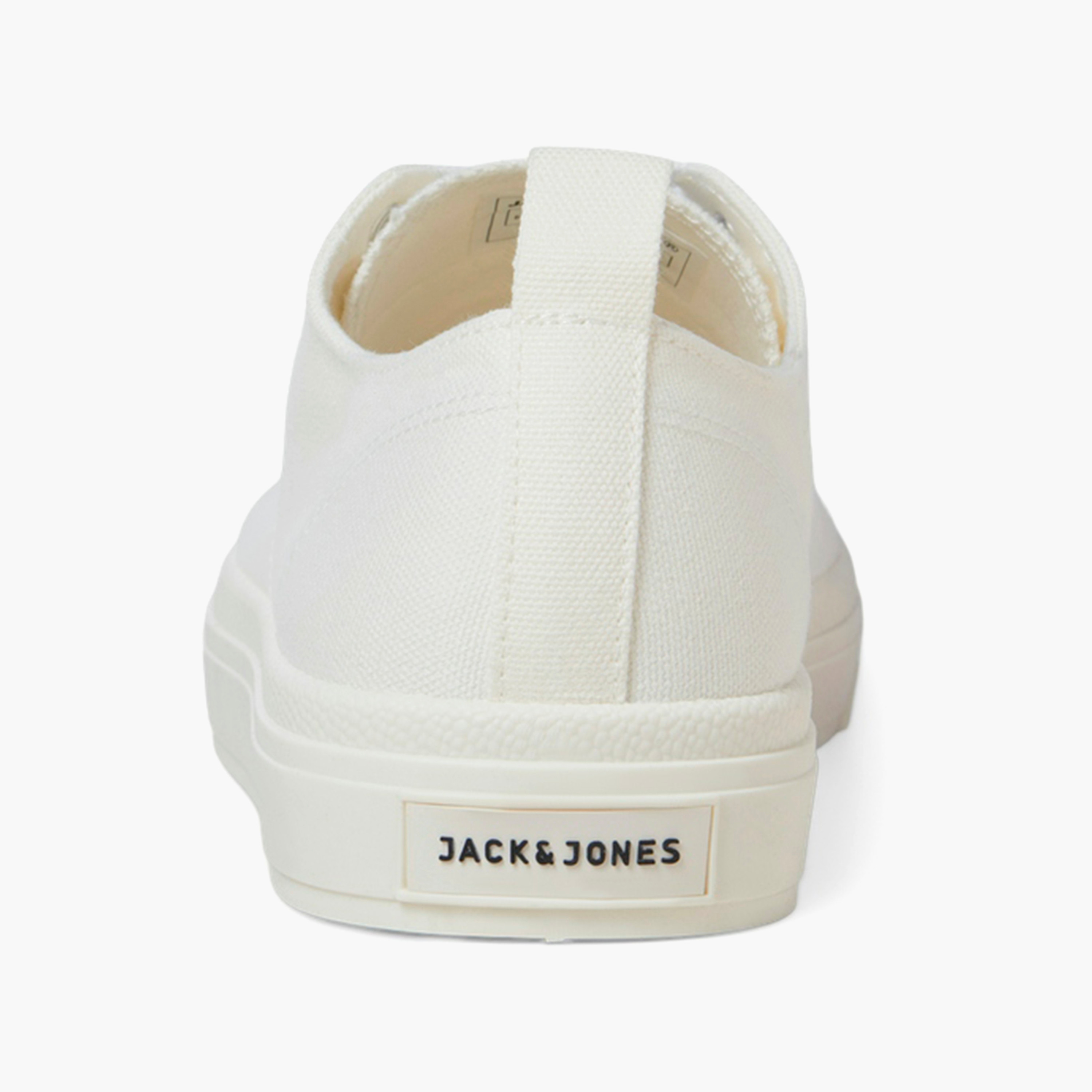 Jack & Jones Men's Low Top Lace Up Canvas Sneakers-men-shoes-sneakers-image-4