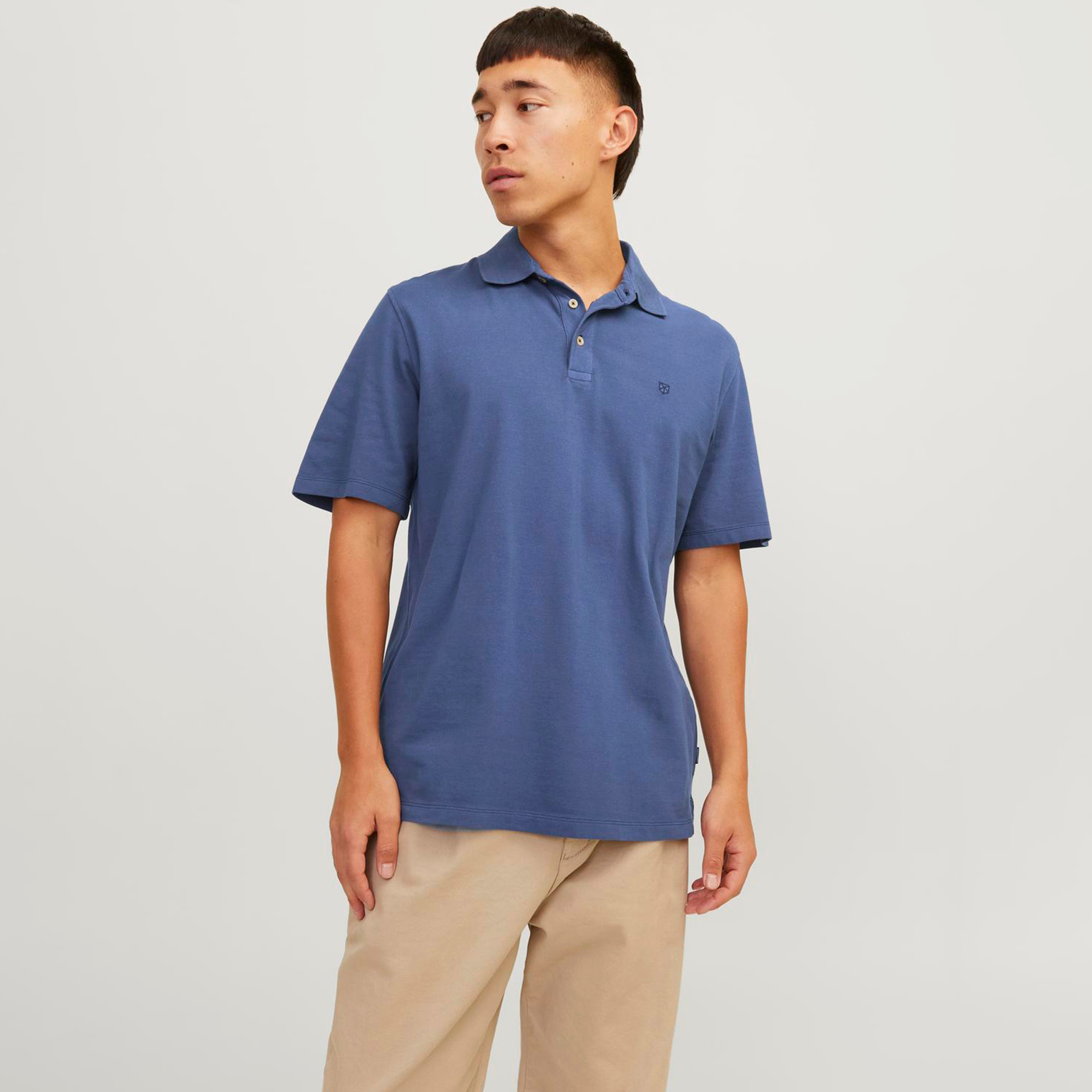 تيشيرت بولو بأكمام قصيرة وياقة سادة من جاك آند جونز-men-clothing-tshirtsandpolos-polos-image-5