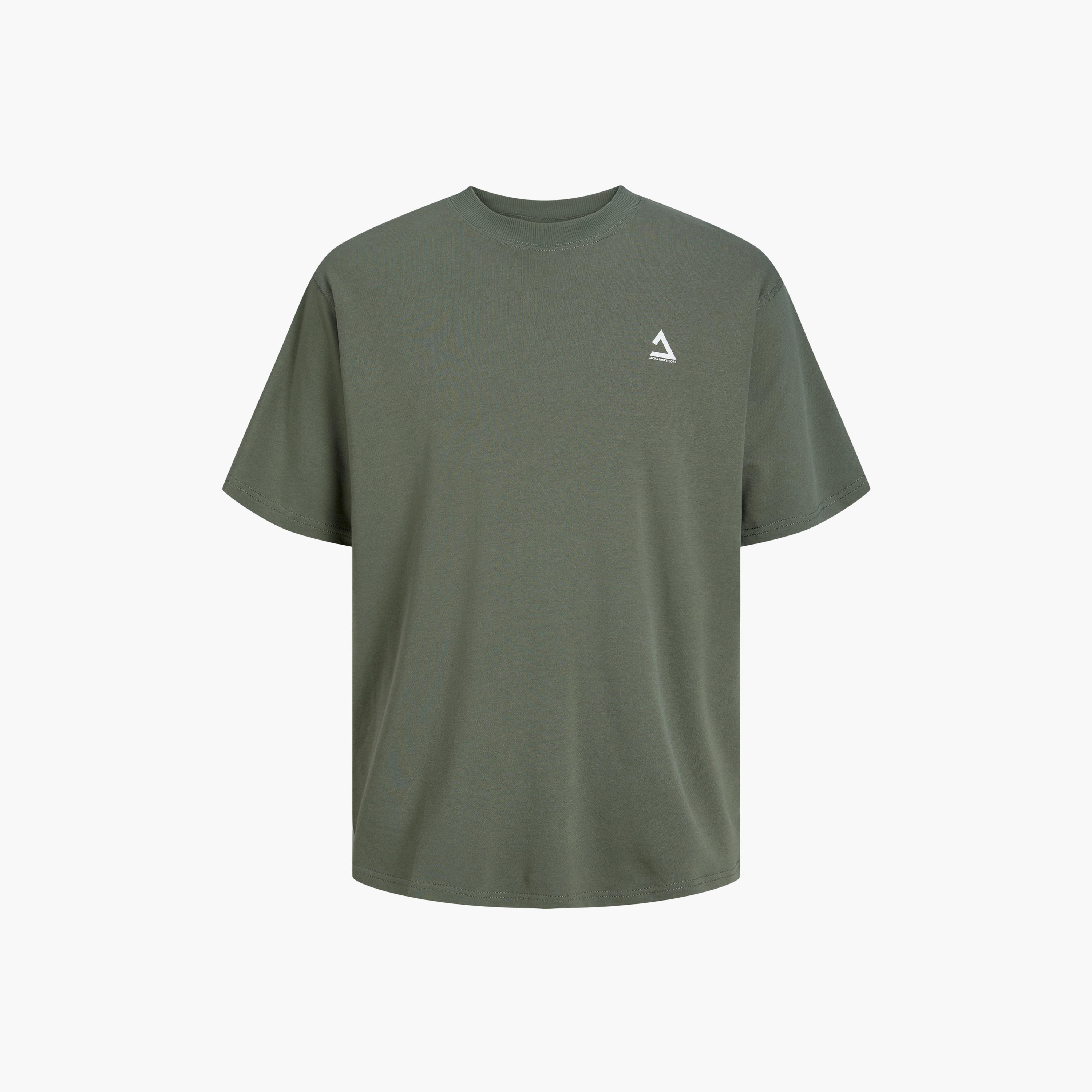 تي شيرت ذو مقاس كبير من جاك آند جونز مع طباعة خلفية بأكمام قصيرة و ياقة مستديرة-men-clothing-tshirtsandpolos-tshirts-image-3
