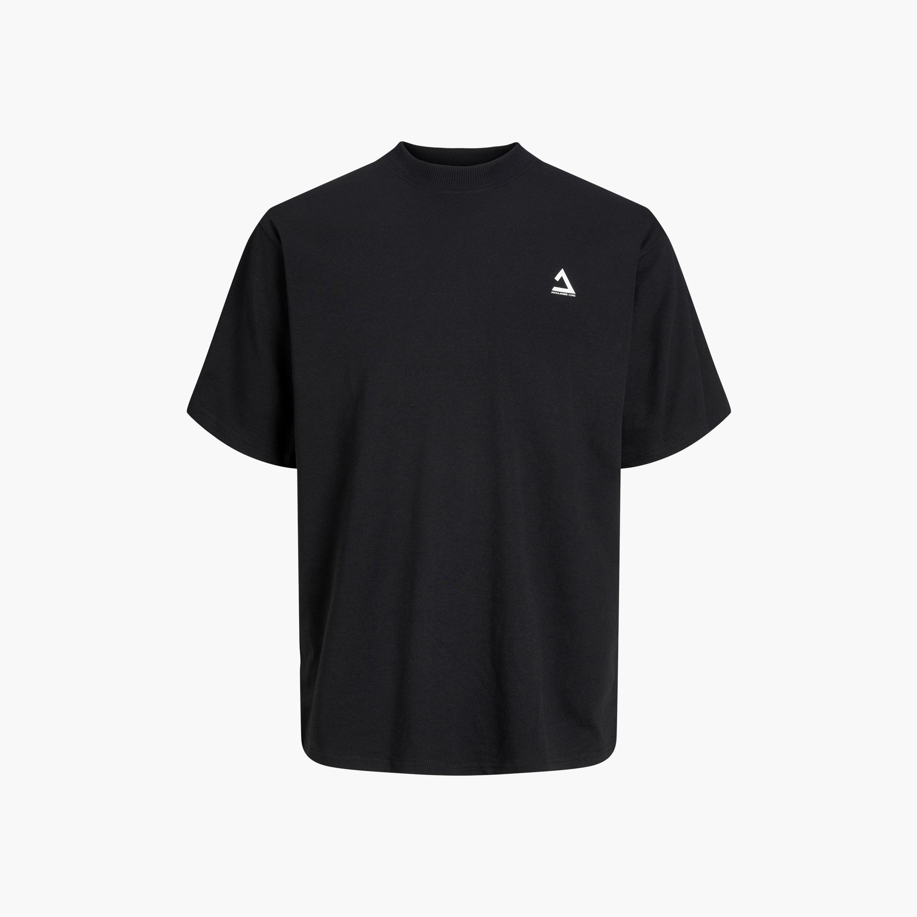 Jack & Jones Plus Size Back Print Crew Neck Short Sleeves T-Shirt-men-clothing-tshirtsandpolos-tshirts-image-1