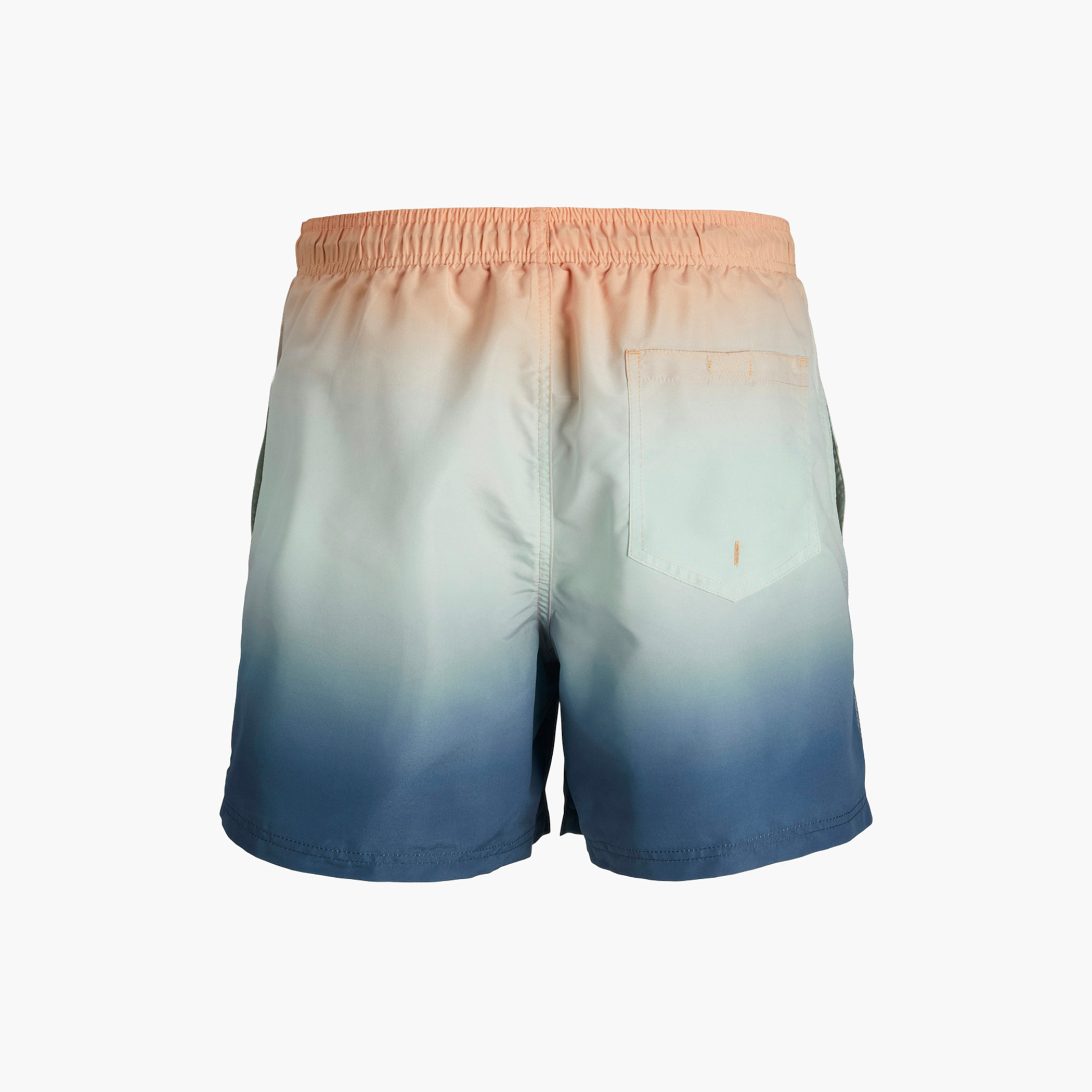Jack & Jones Junior Ombre Print Swim Shorts with Pockets and Drawstring Closure-boys-clothing-bottoms-shorts-image-2