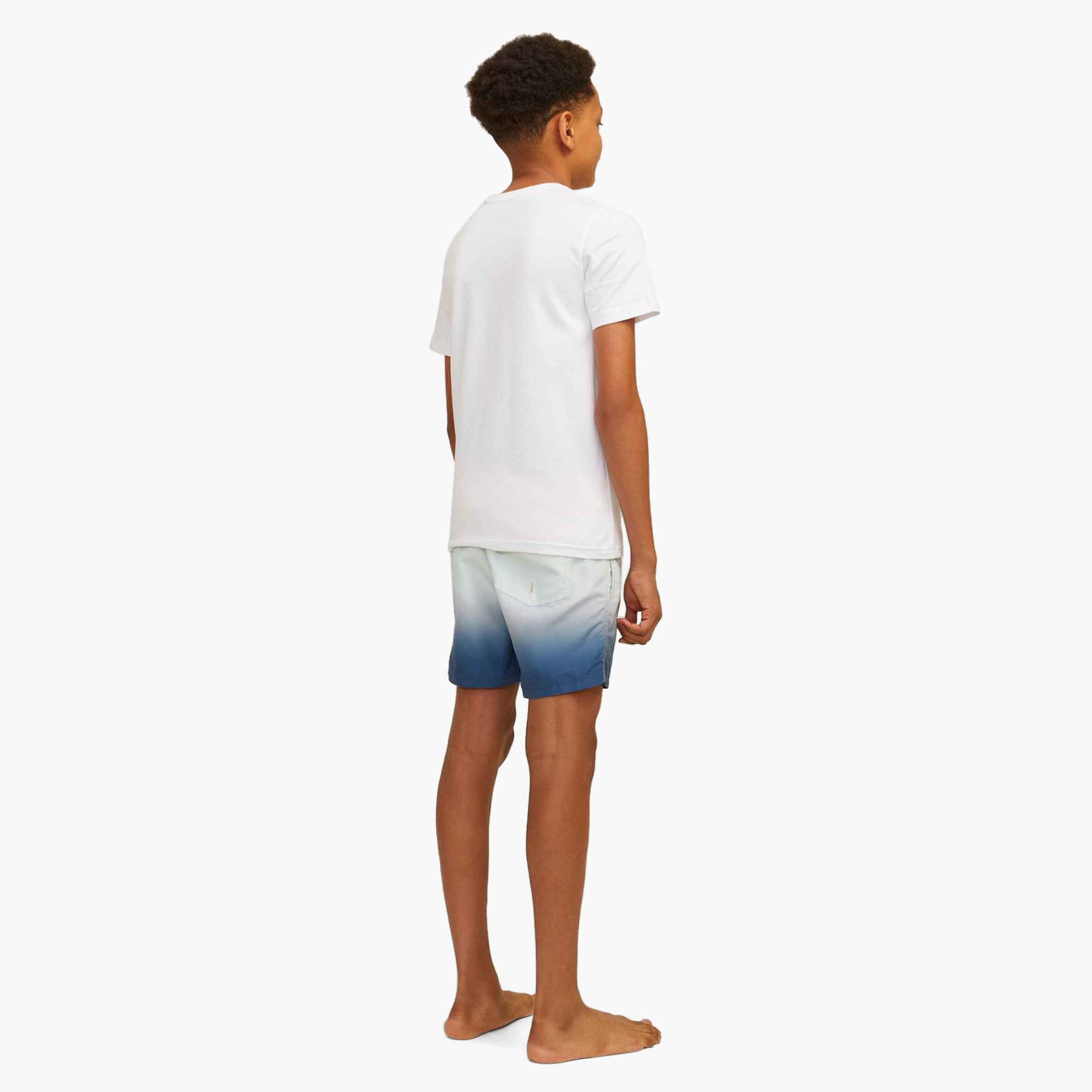 Jack & Jones Junior Ombre Print Swim Shorts with Pockets and Drawstring Closure-boys-clothing-bottoms-shorts-image-6