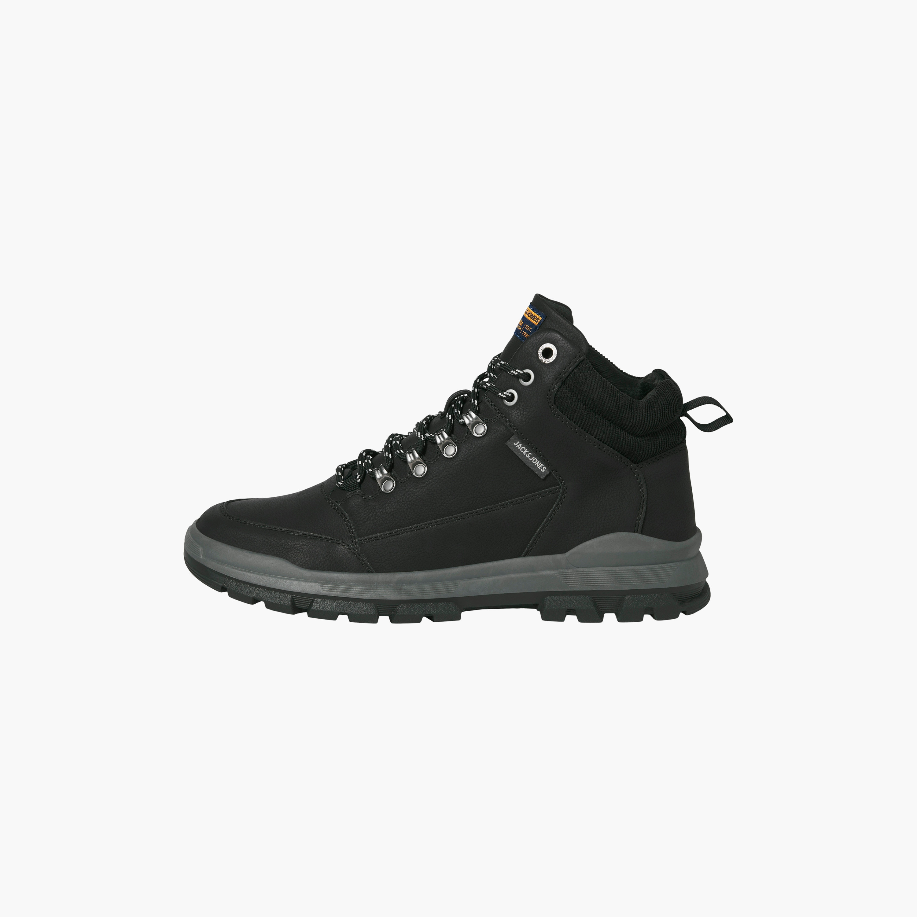 Jack & Jones Men's Lace-Up Ankle Boots | 12257750-men-shoes-boots-image-4