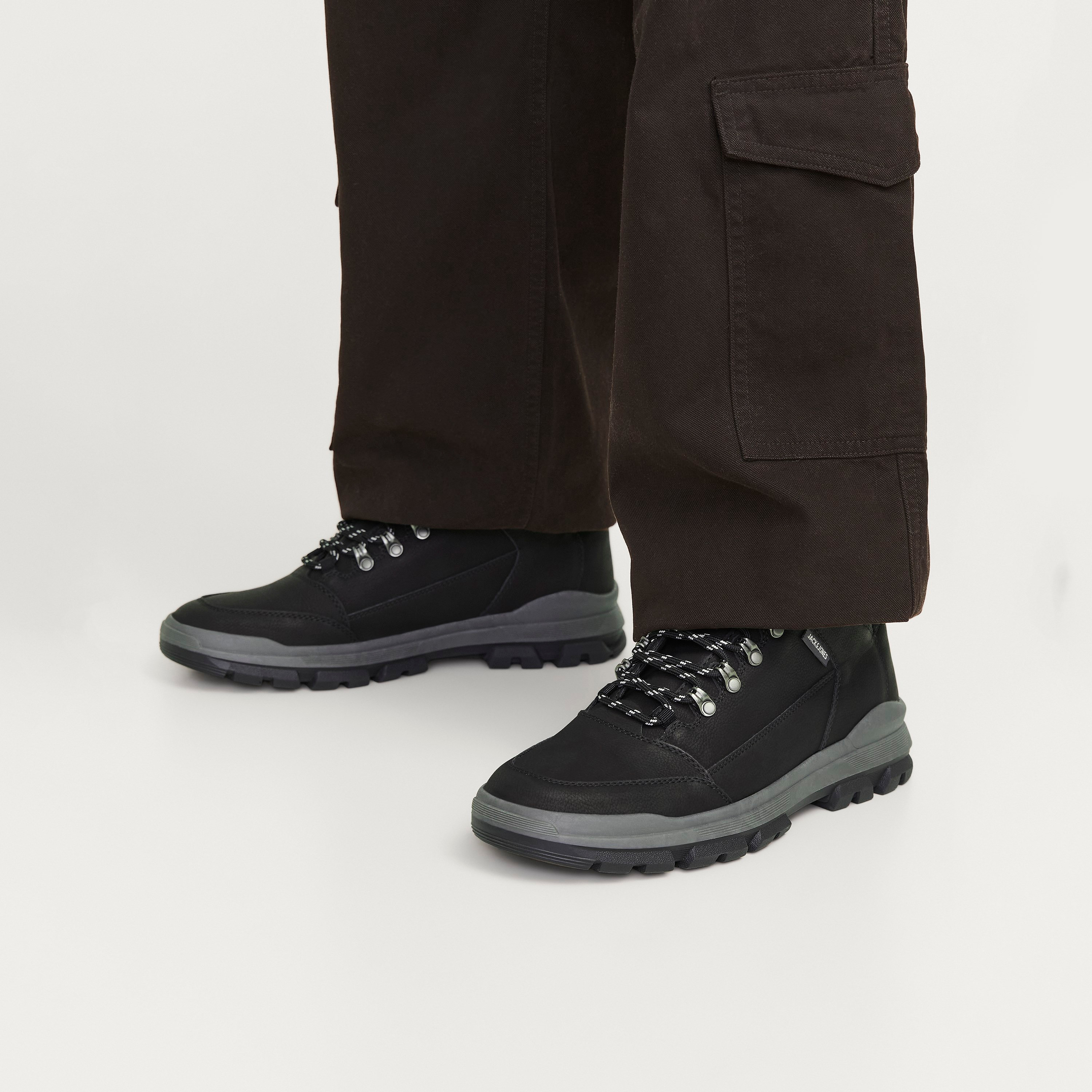 Jack & Jones Men's Lace-Up Ankle Boots | 12257750-men-shoes-boots-image-7
