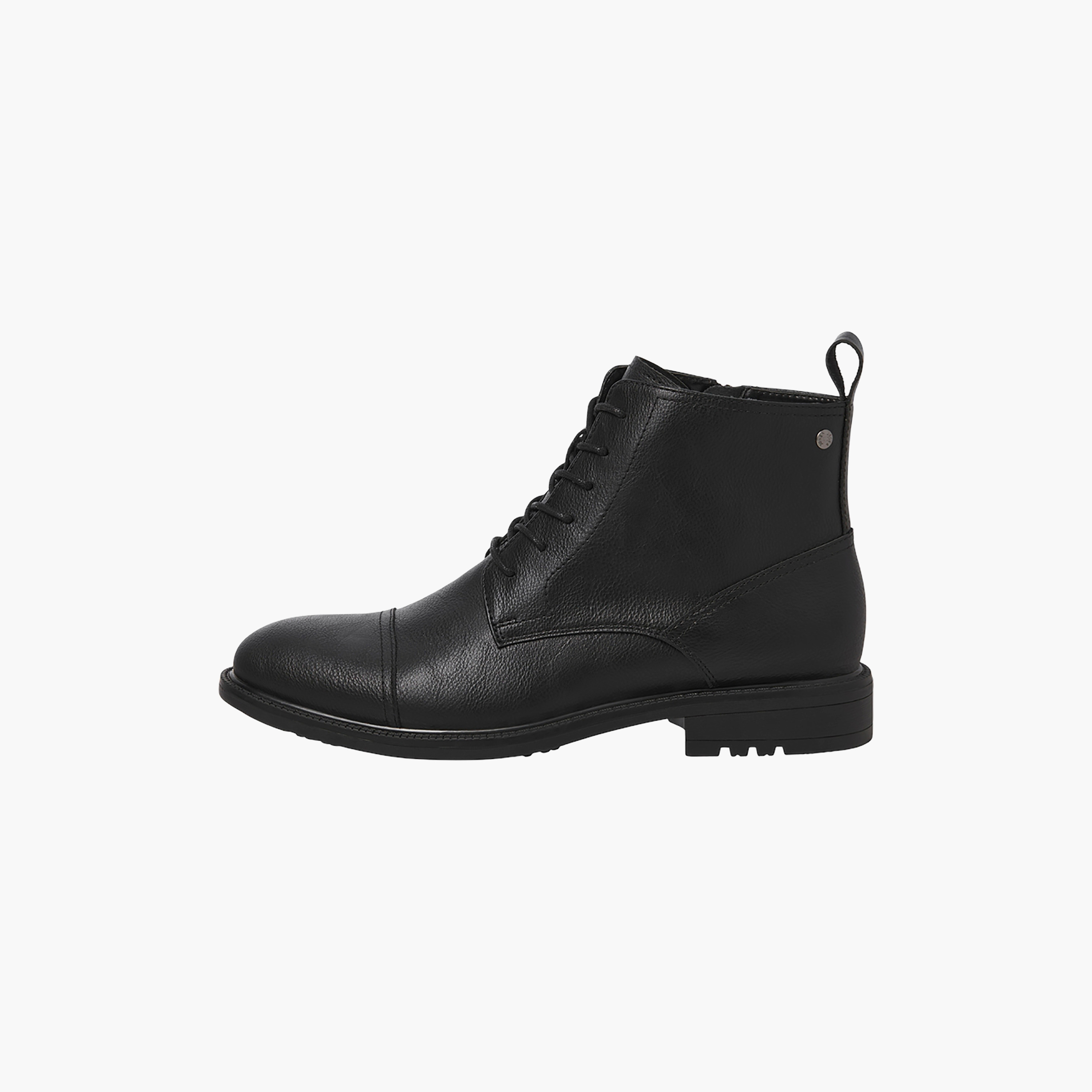 Jack & Jones Men's Lace-Up Ankle Boots | 12257973-men-shoes-boots-image-4