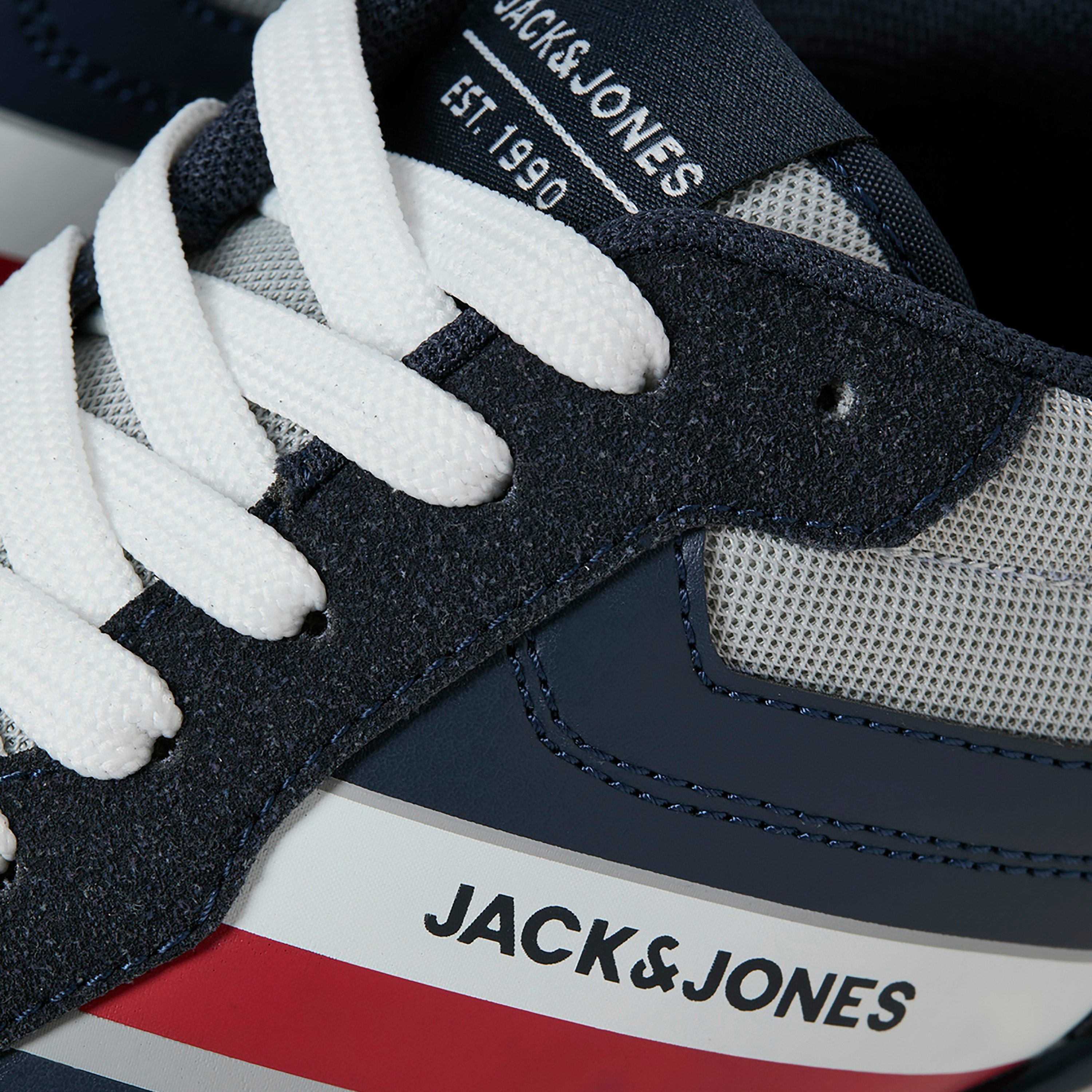 Jack & Jones Men's Lace-Up Low Top Sneakers | 12257991-men-shoes-sneakers-image-6