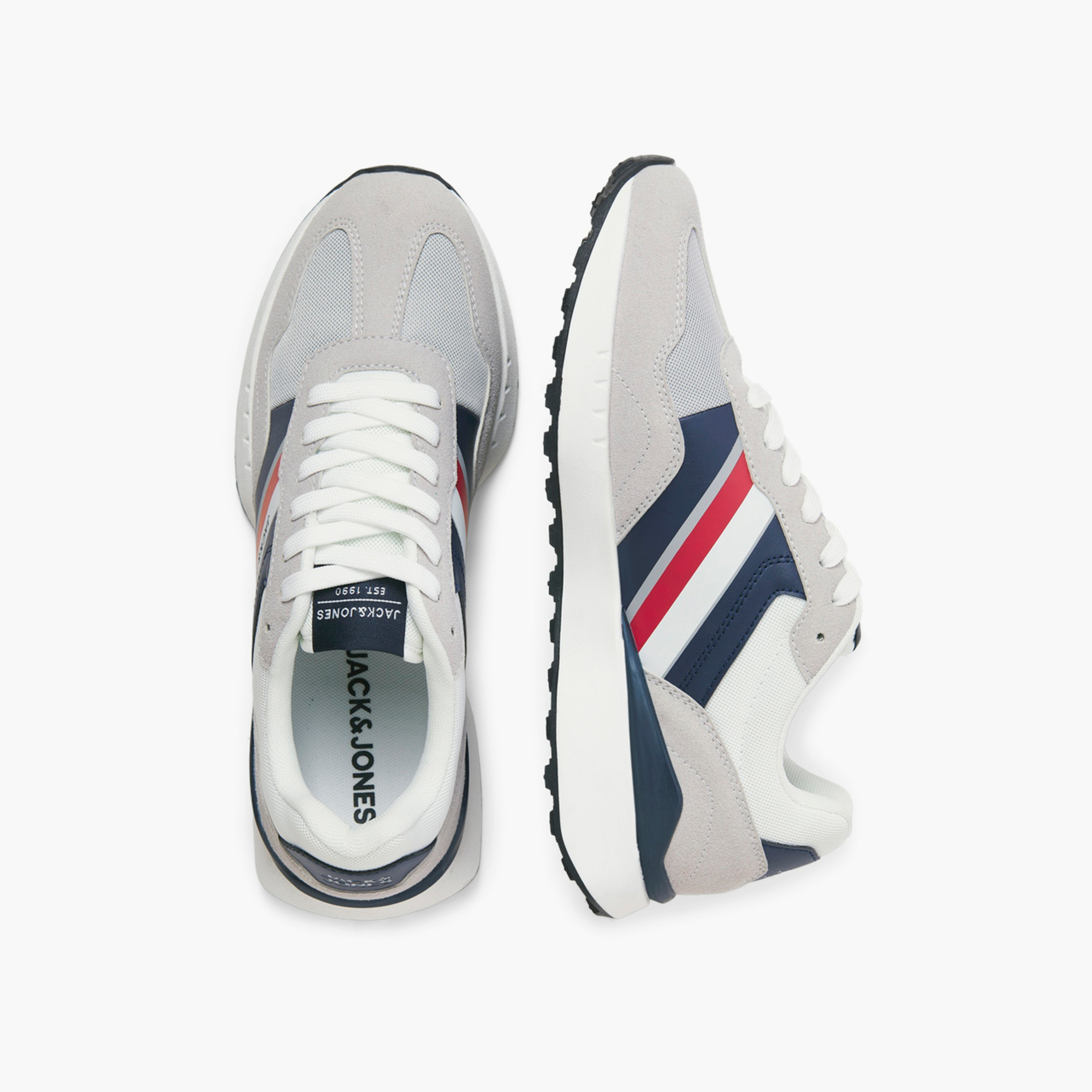 سنيكرز برباط علوي منخفض للرجال من جاك آند جونز | 12257991-men-shoes-sneakers-image-17