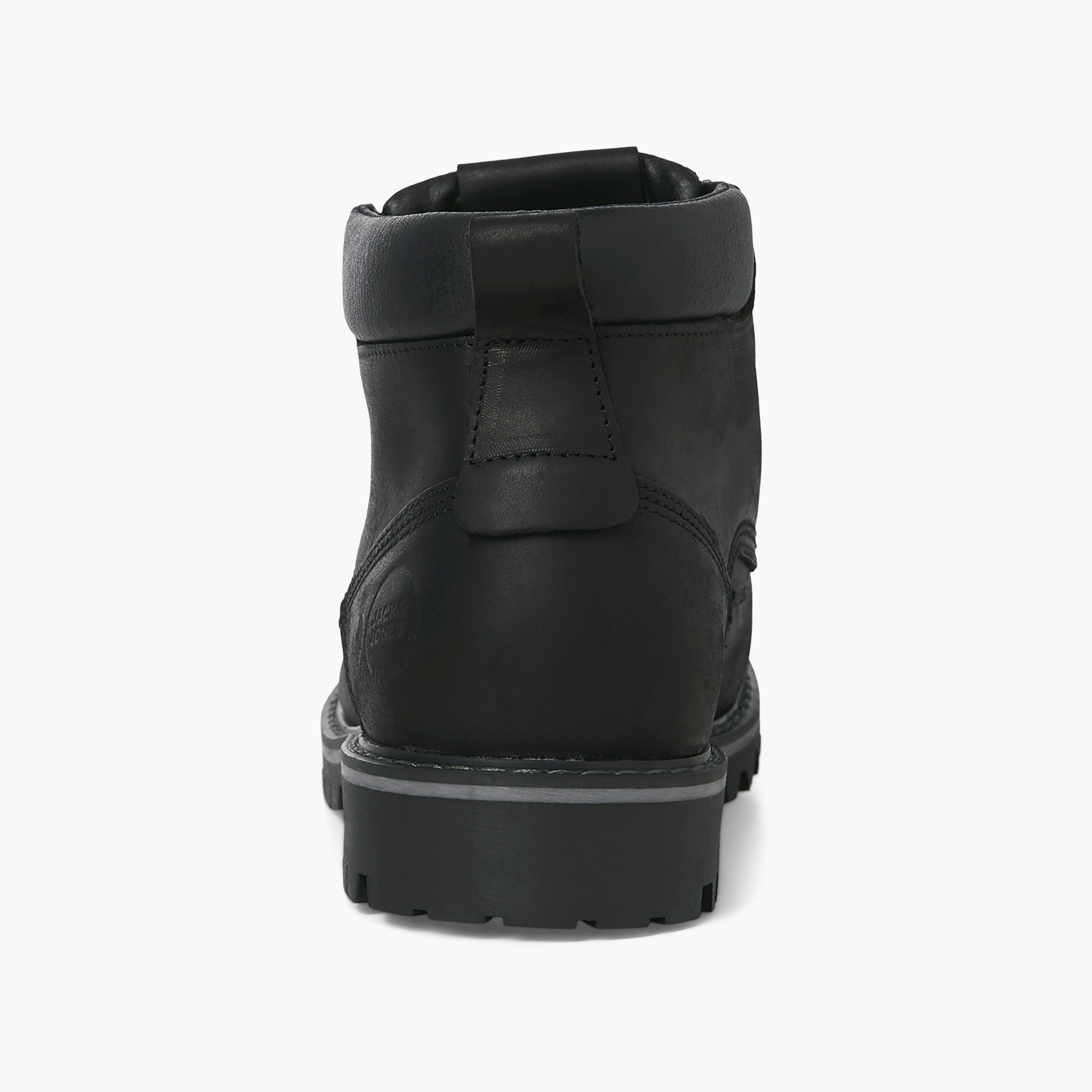 حذاء جاك آند جونز للرجال برباط للكاحل | 12257998-men-shoes-boots-image-5
