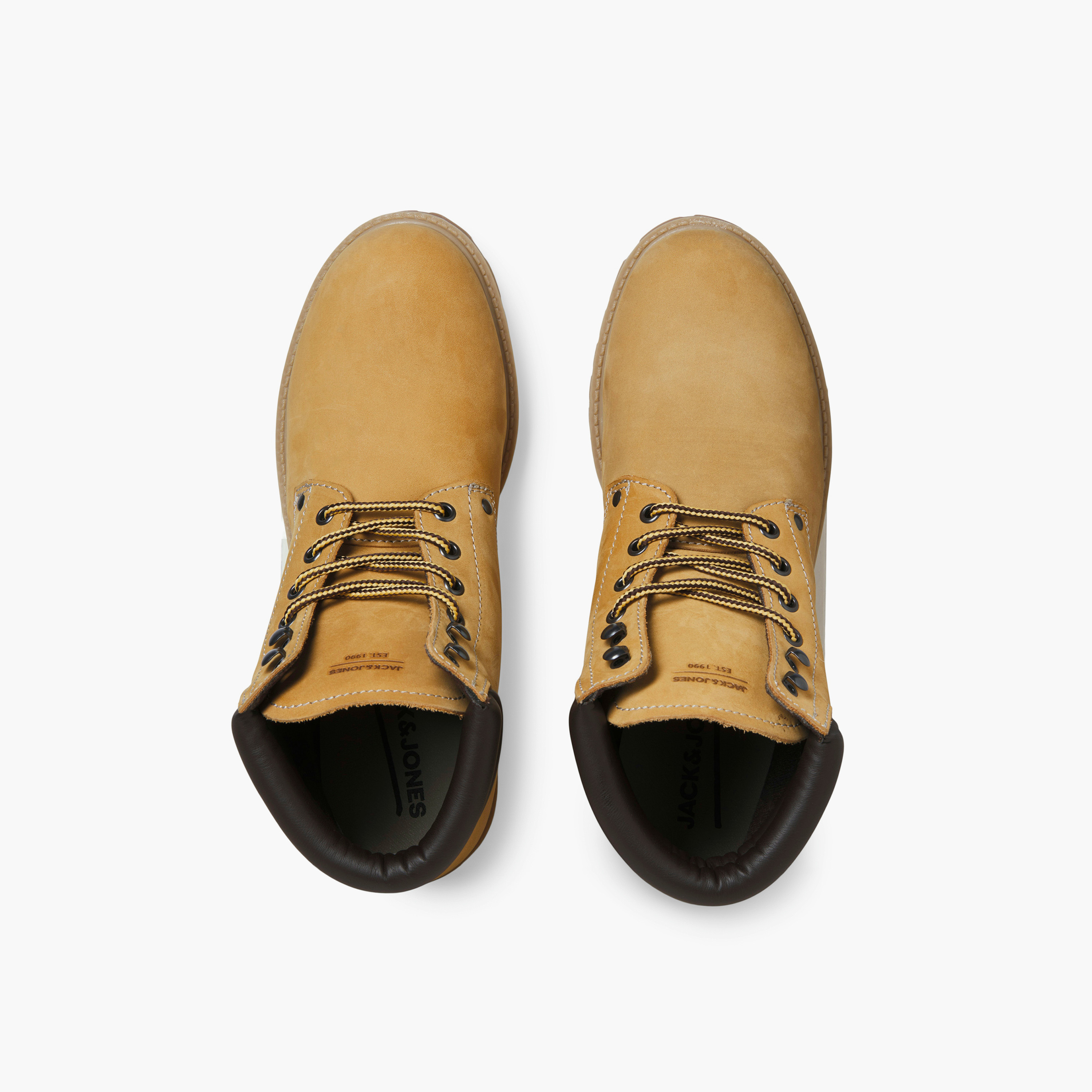 Jack & Jones Men's Lace-Up JFWSTANTON Ankle Boots | 12258044-men-shoes-boots-image-3