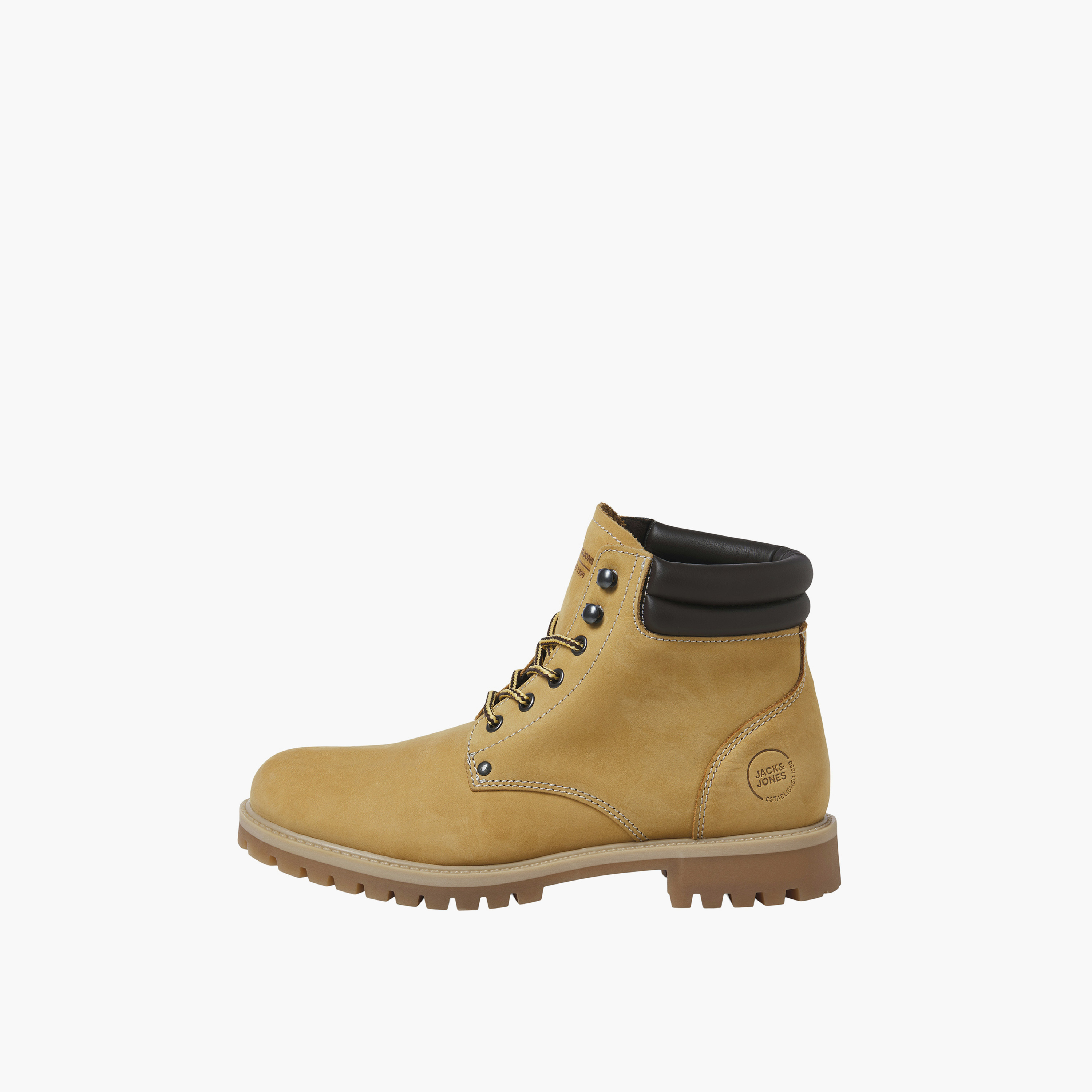 Jack & Jones Men's Lace-Up JFWSTANTON Ankle Boots | 12258044-men-shoes-boots-image-4