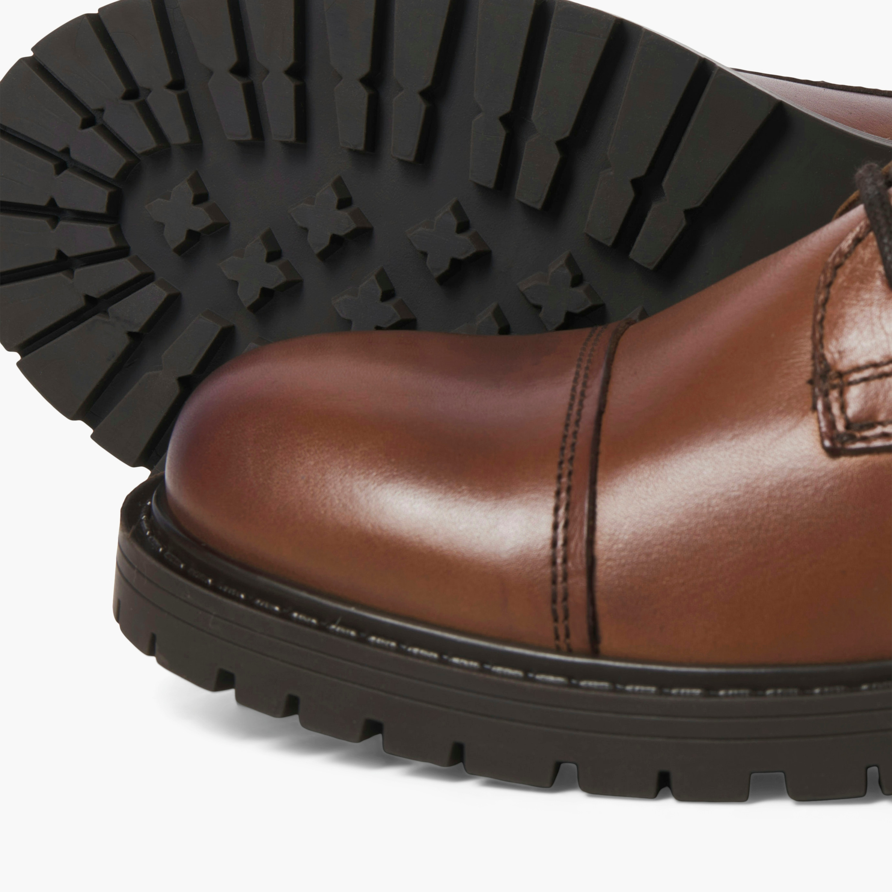 Jack & Jones Men's Lace-Up Oxford Ankle Boots | 12258045-men-shoes-boots-image-2