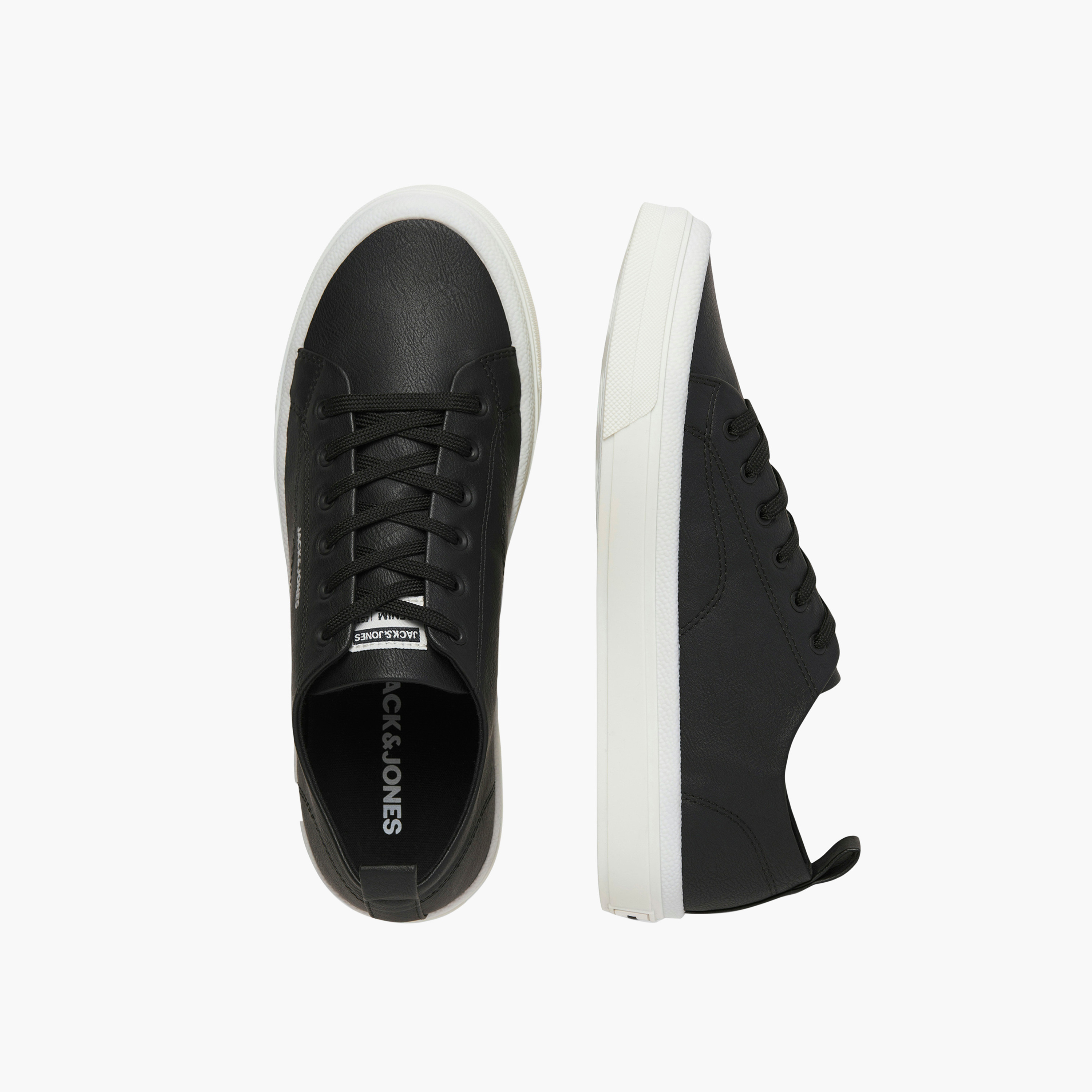 سنيكرز برباط علوي منخفض للرجال من جاك آند جونز | 12258046-men-shoes-sneakers-image-4