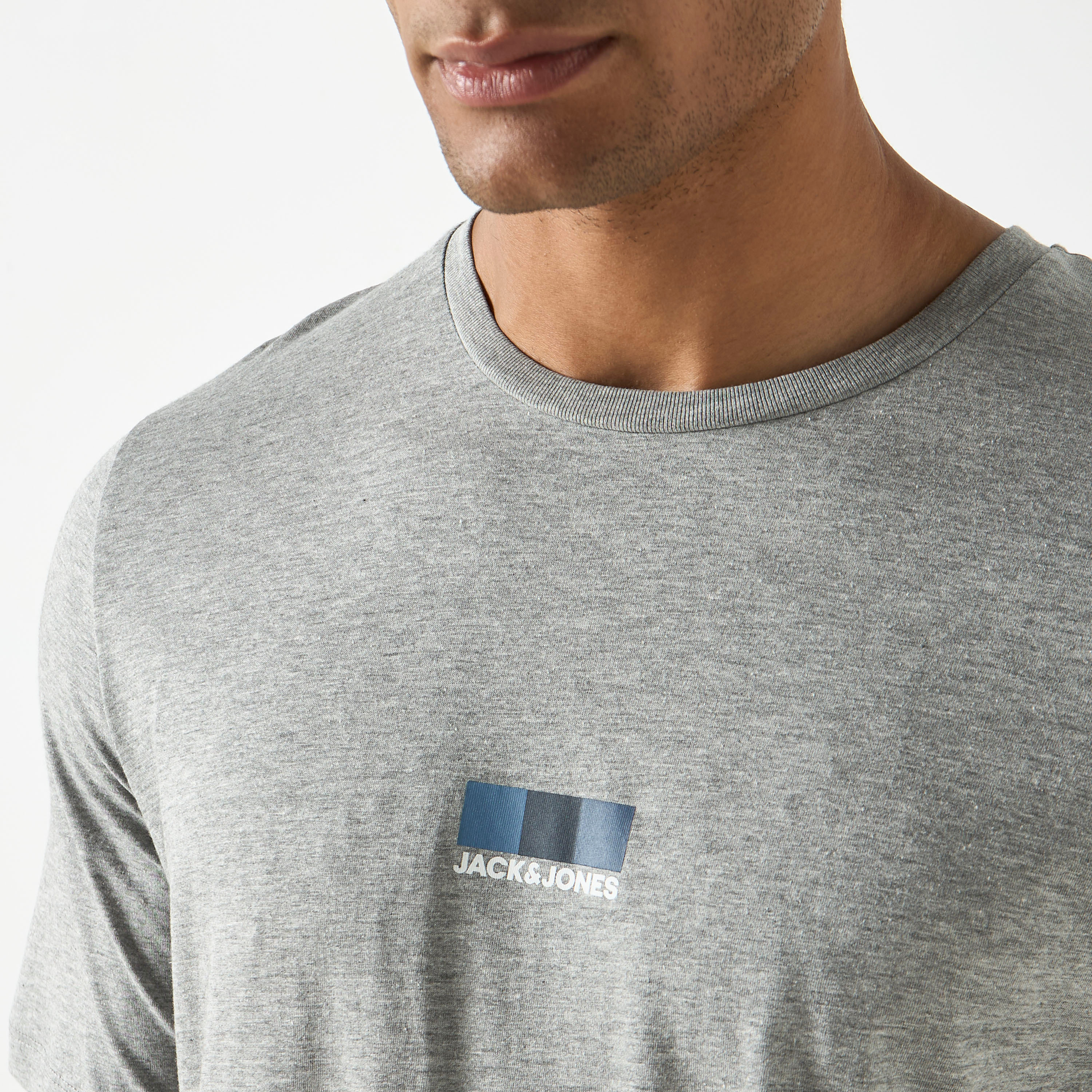 Jack & Jones Logo Crew Neck T-Shirt and Pyjama Set-men-clothing-nightwear-sets-image-5