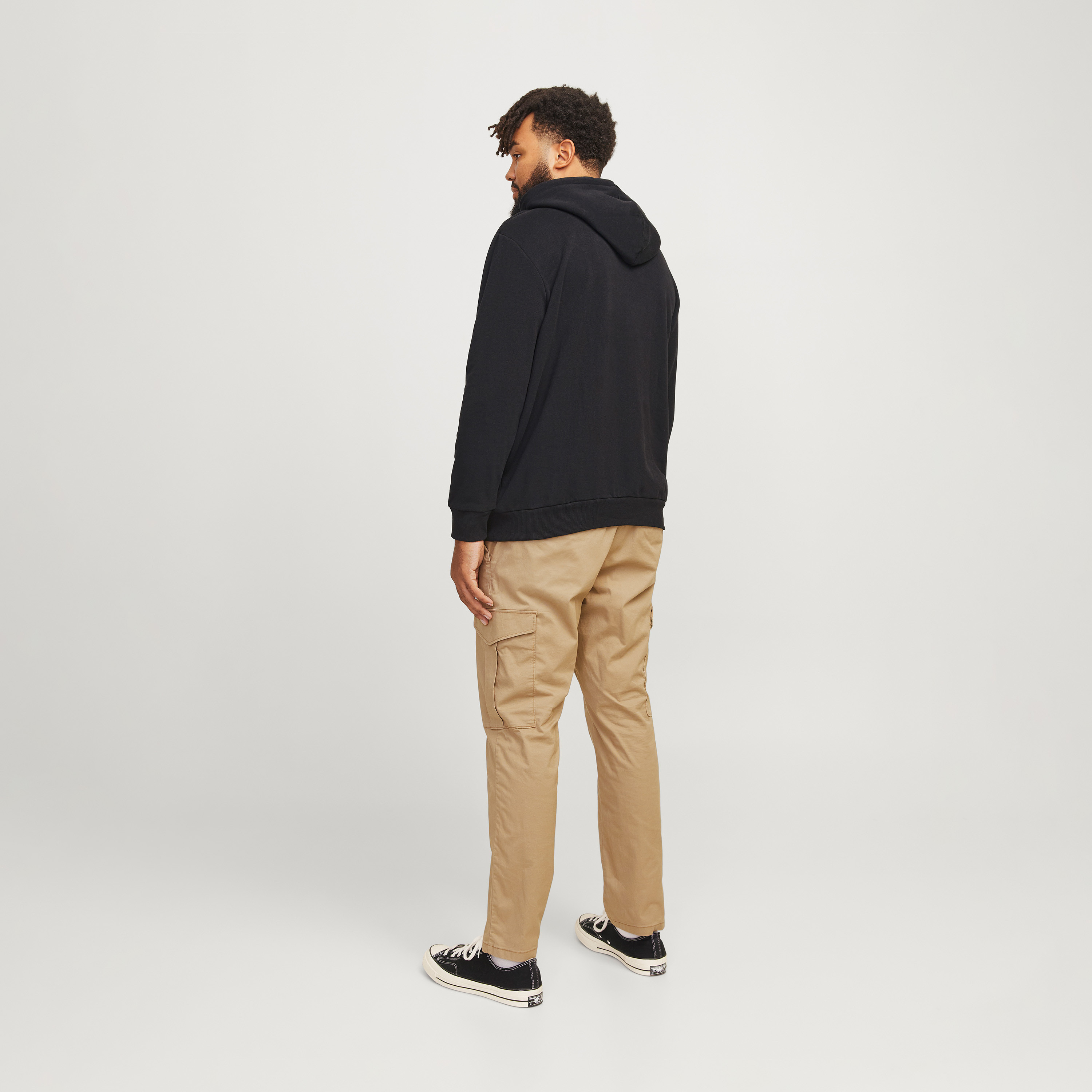 جاك & حونز-  هودي بأكمام طويلة بنقوش مع جيب كنغر-men-clothing-hoodiesandsweatshirts-image-4