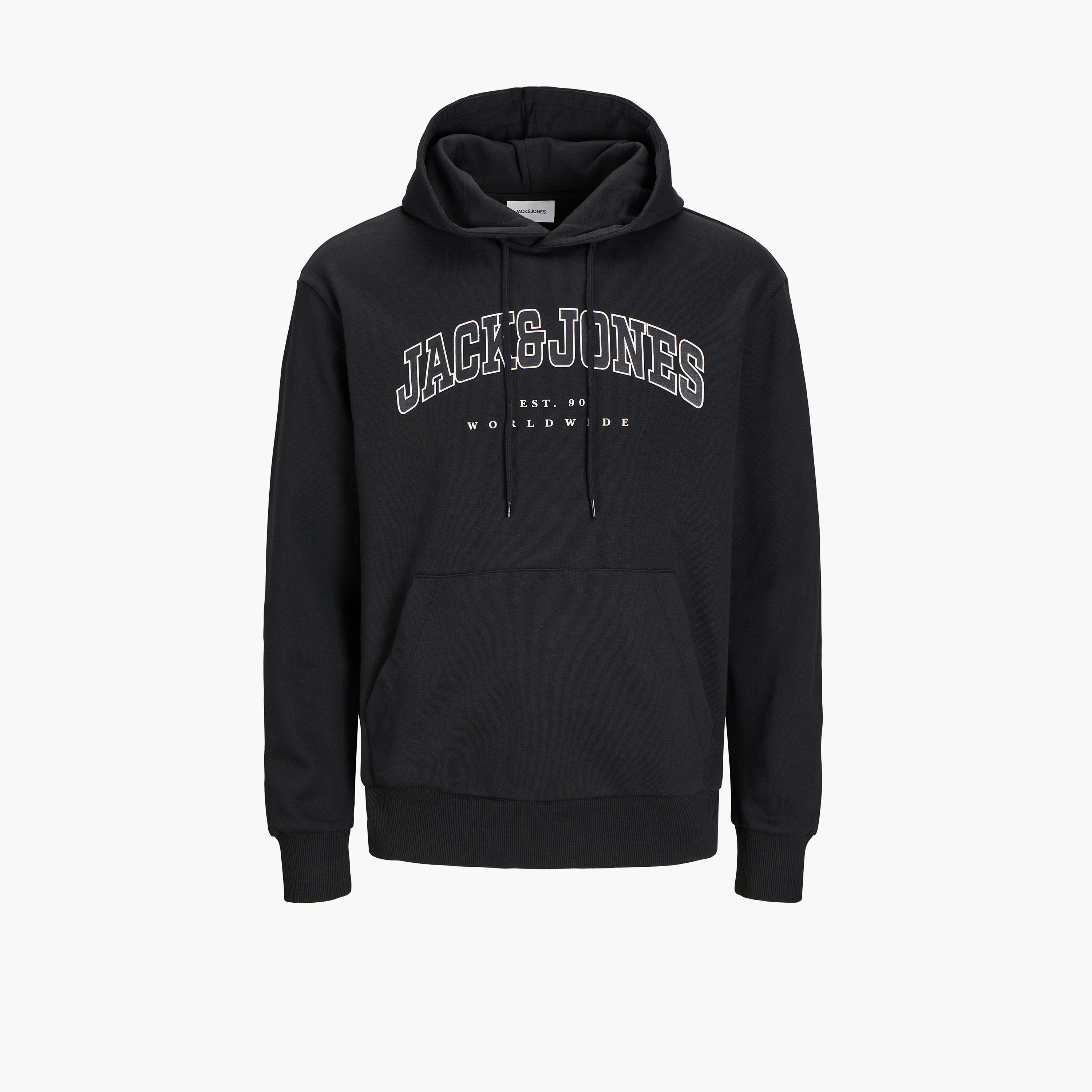 جاك & حونز-  هودي بأكمام طويلة بنقوش مع جيب كنغر-men-clothing-hoodiesandsweatshirts-image-7
