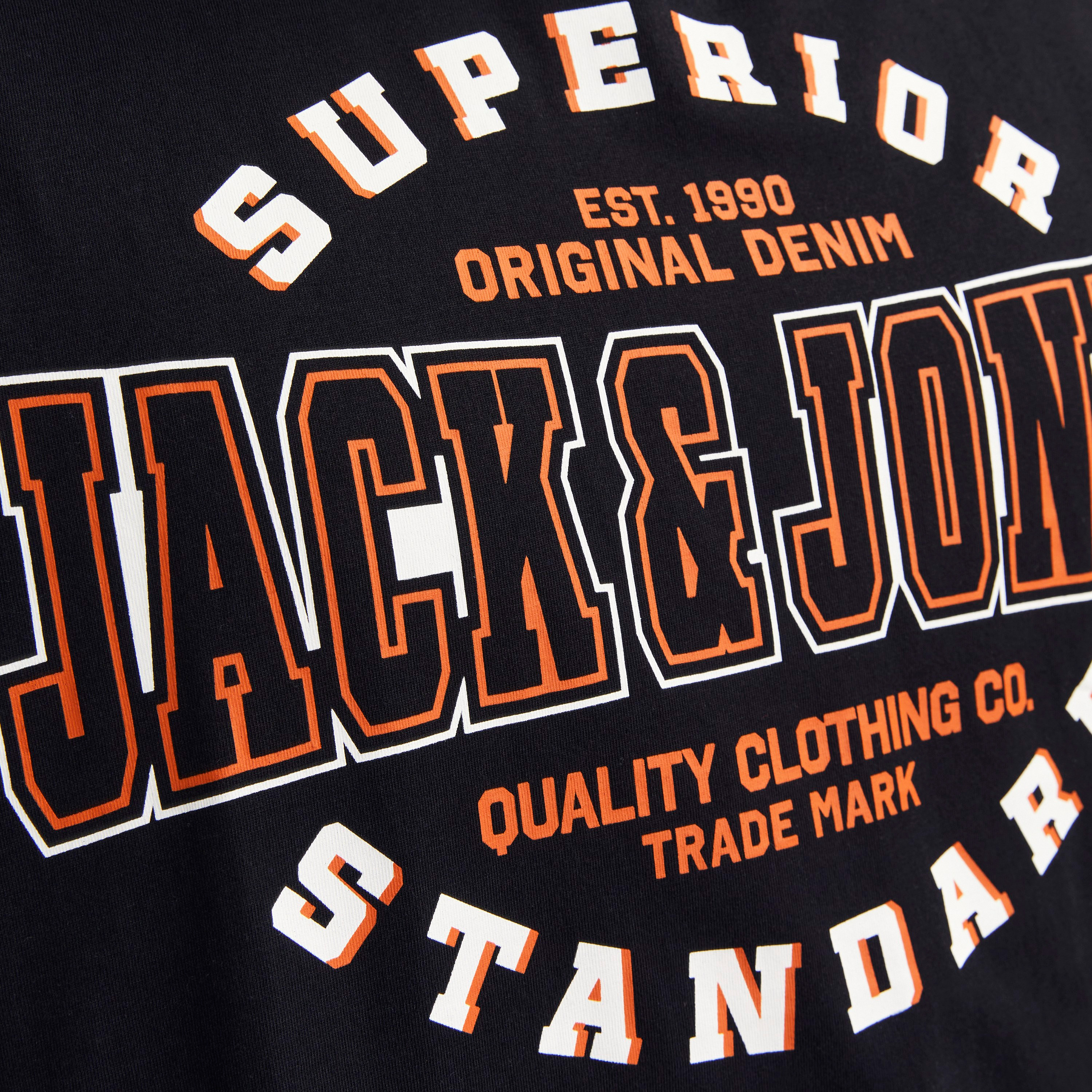 Jack & Jones Plus Size Logo Round Neck Short Sleeves Men's T-Shirt-men-clothing-tshirtsandpolos-tshirts-image-5