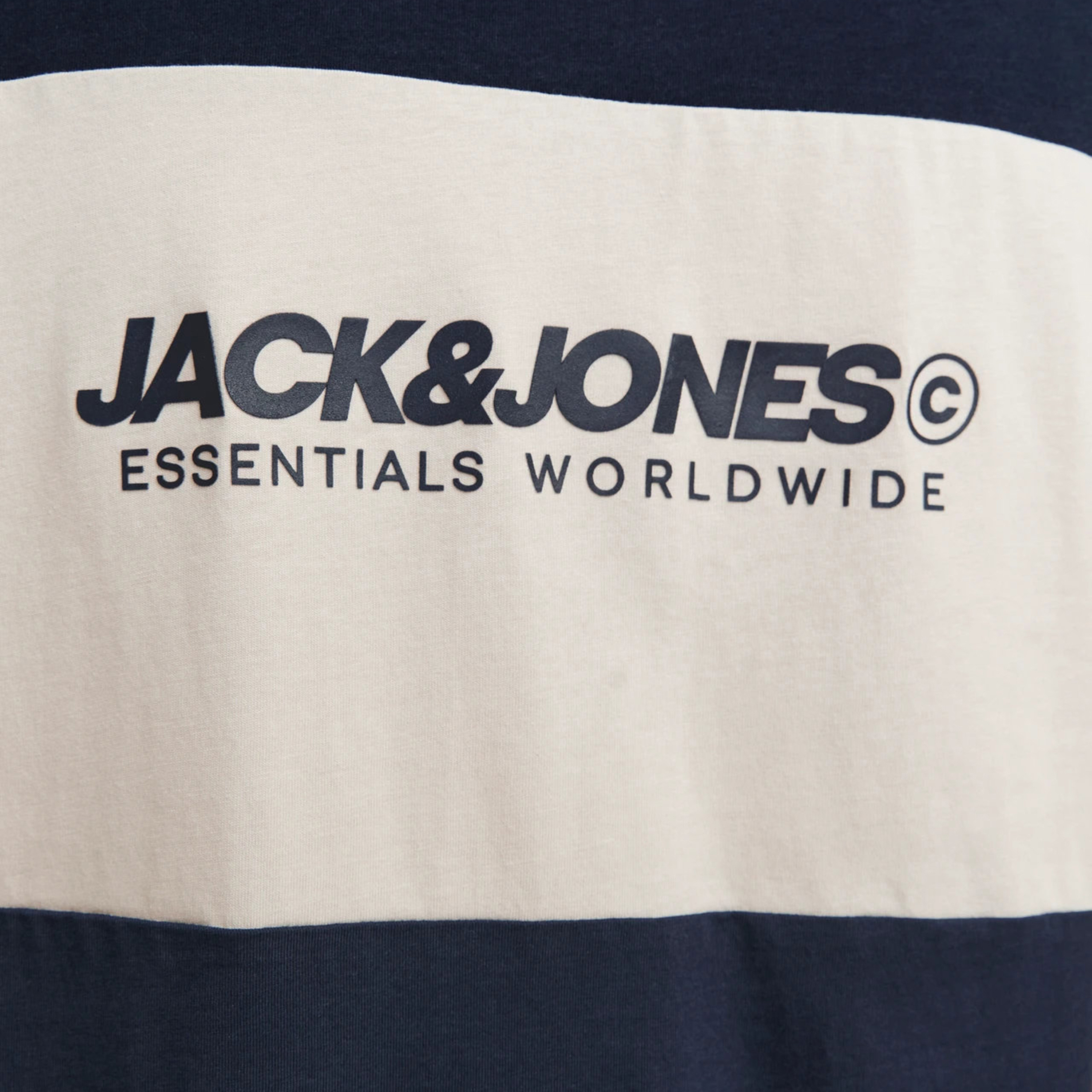 Jack & Jones Logo Crew Neck Short Sleeves Men's T-Shirt-men-clothing-tshirtsandpolos-tshirts-image-6