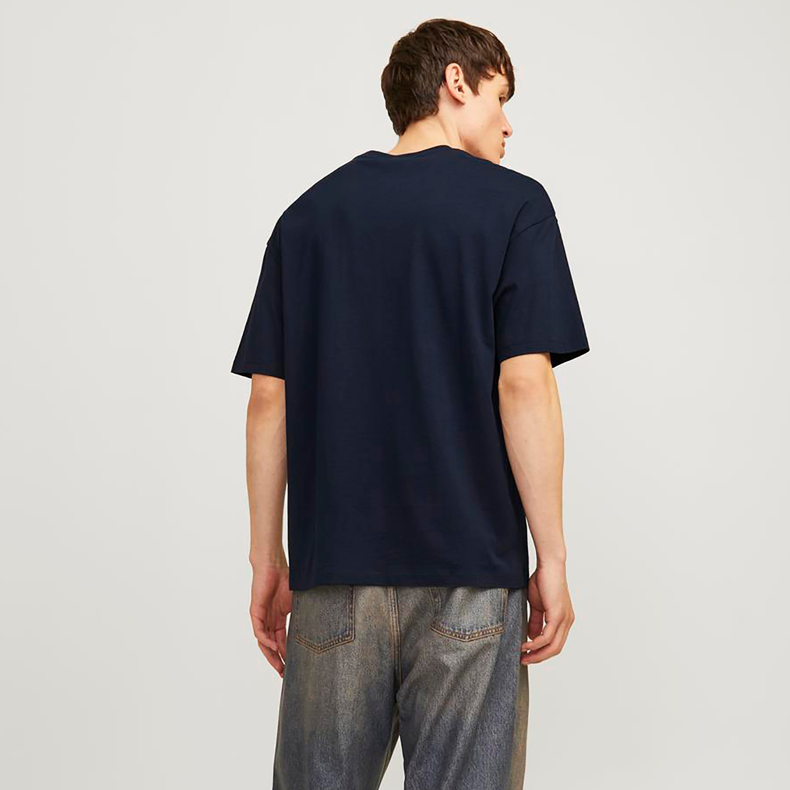 Jack & Jones Logo Crew Neck Short Sleeves Men's T-Shirt-men-clothing-tshirtsandpolos-tshirts-image-4