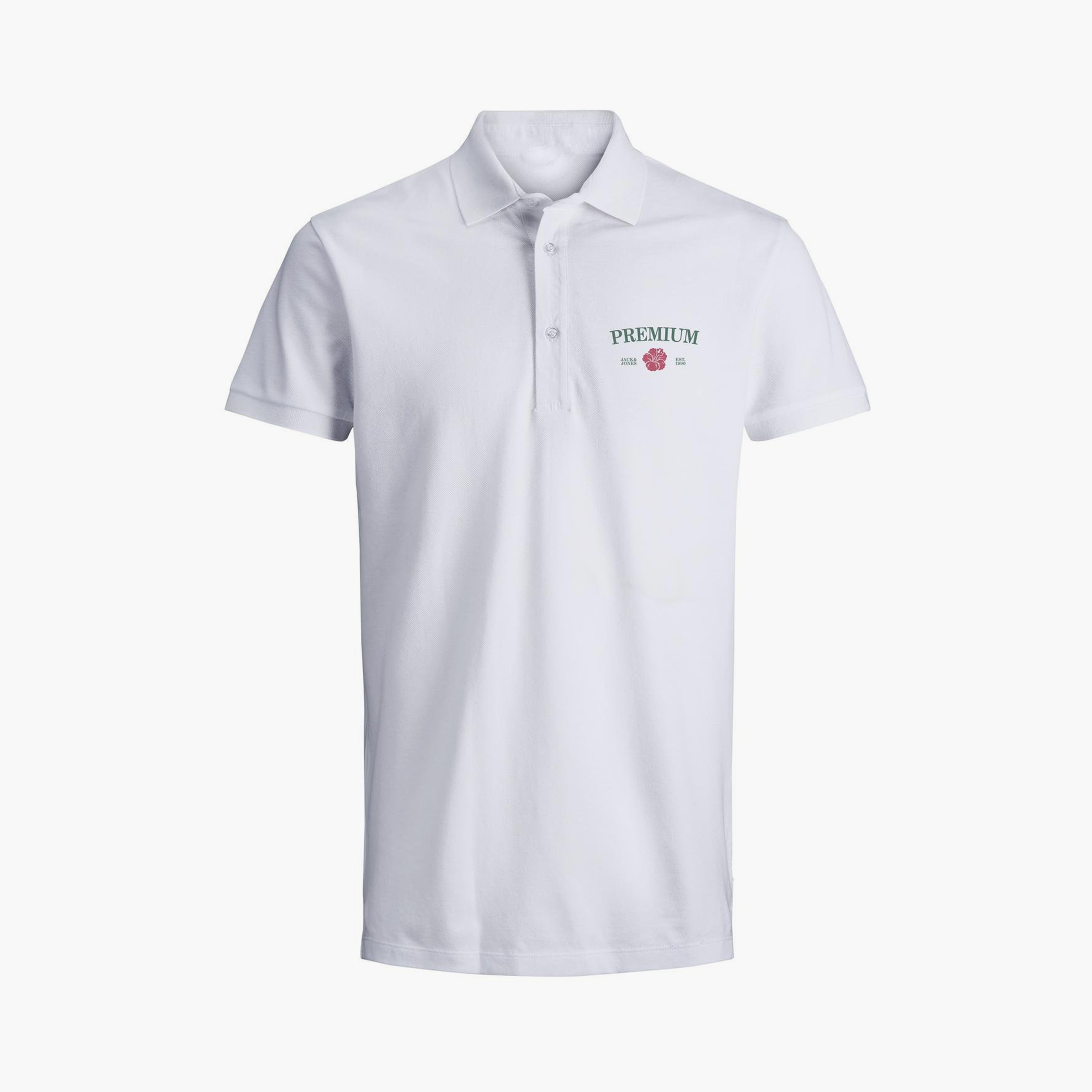 تيشيرت بولو سادة بأكمام قصيرة وياقة من جاك آند جونز-men-clothing-tshirtsandpolos-polos-image-2