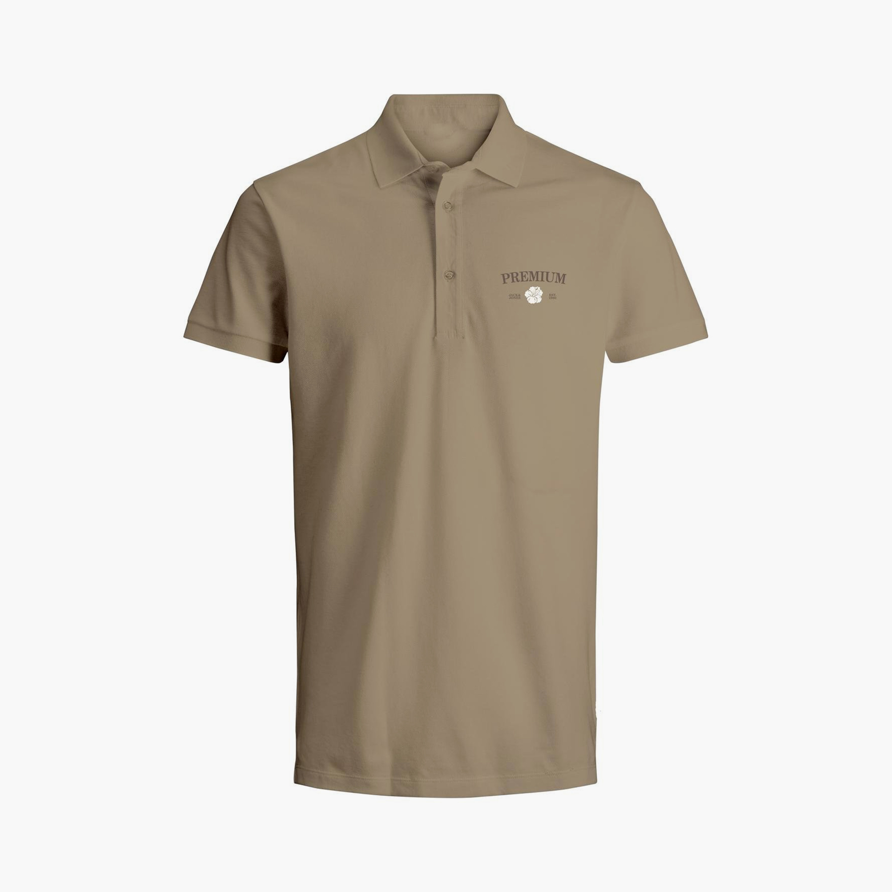 تيشيرت بولو سادة بأكمام قصيرة وياقة من جاك آند جونز-men-clothing-tshirtsandpolos-polos-image-4