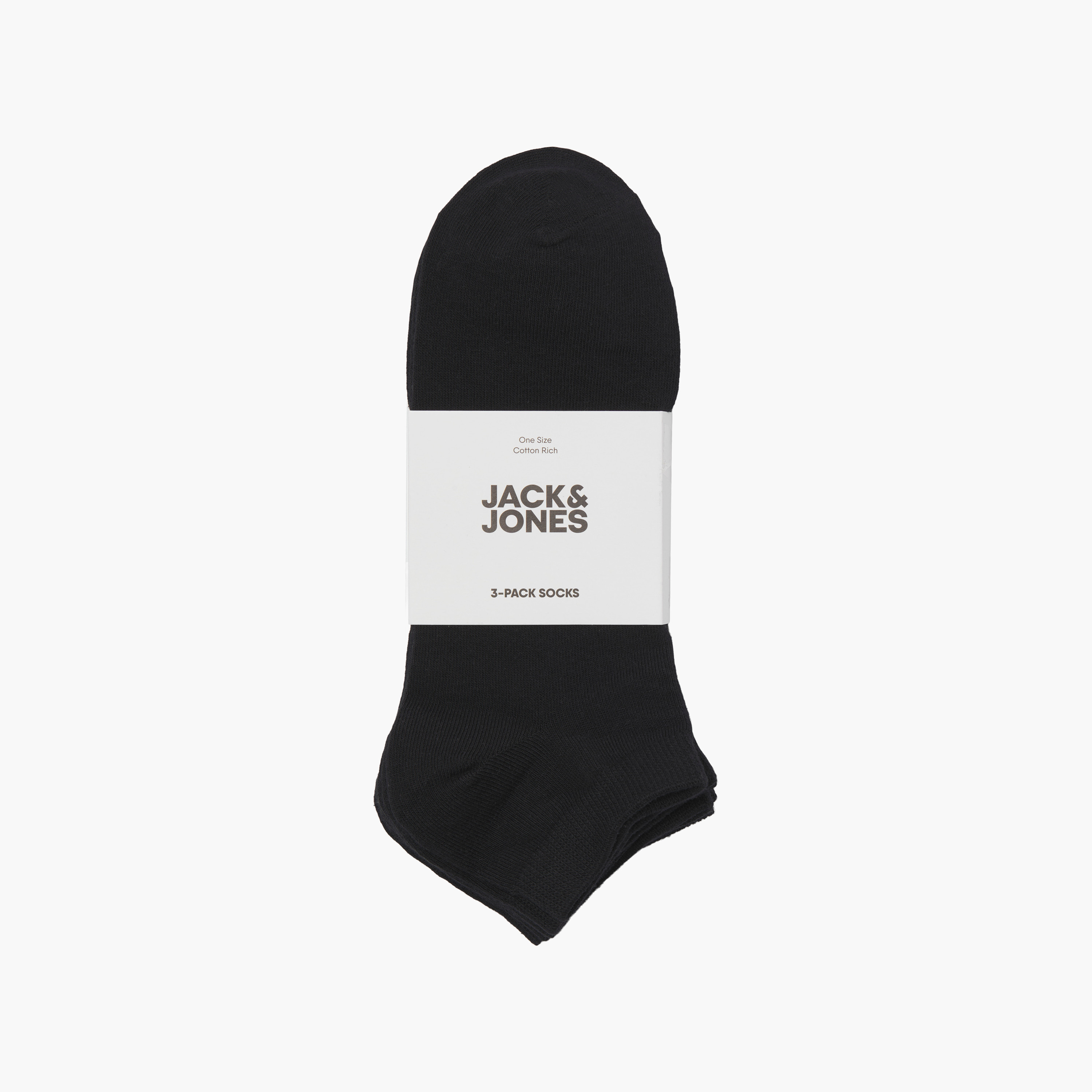 طقم جوارب قطنية مطبوعة رجالي من جاك آند جونز | 12260079 - 3 قطع-men-socks-image-4