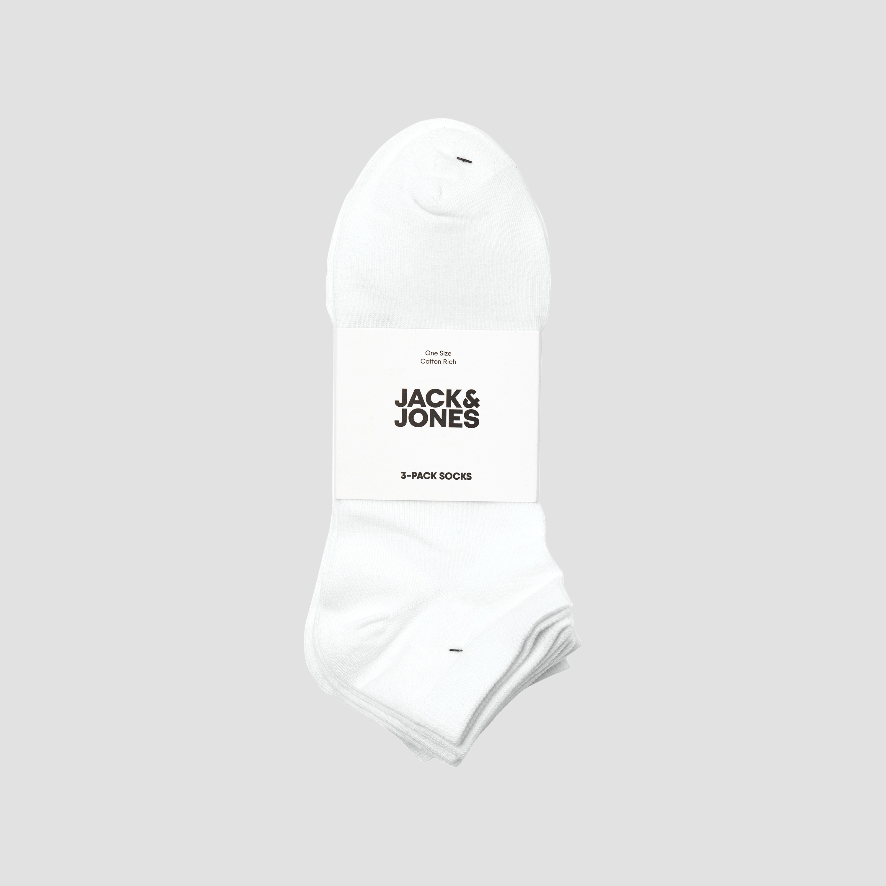 طقم 3 أزواج جوارب رجالية قصيرة من جاك آند جونز-men-socks-image-5