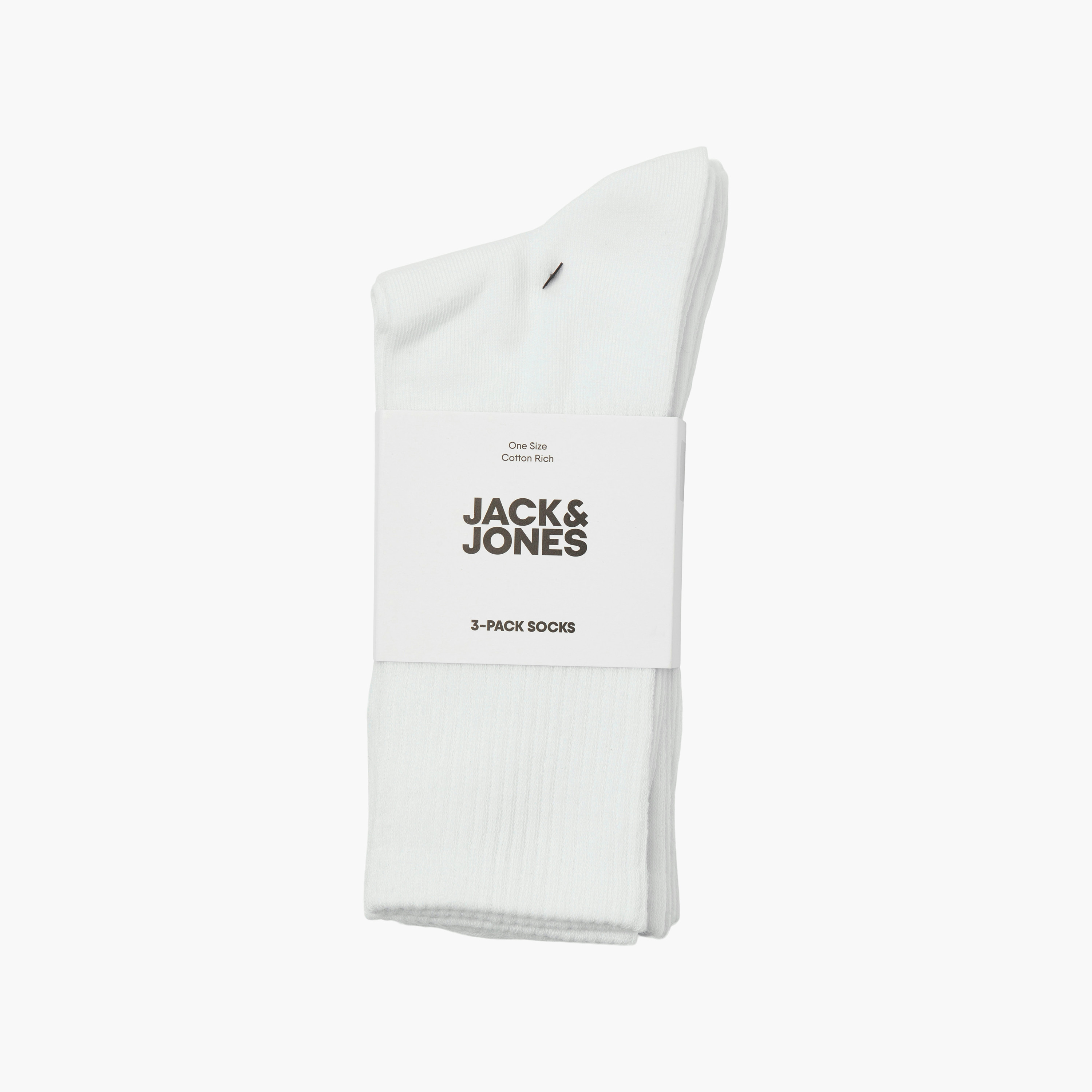 Jack & Jones Pack of 3 Plain Men's Socks-men-socks-image-3