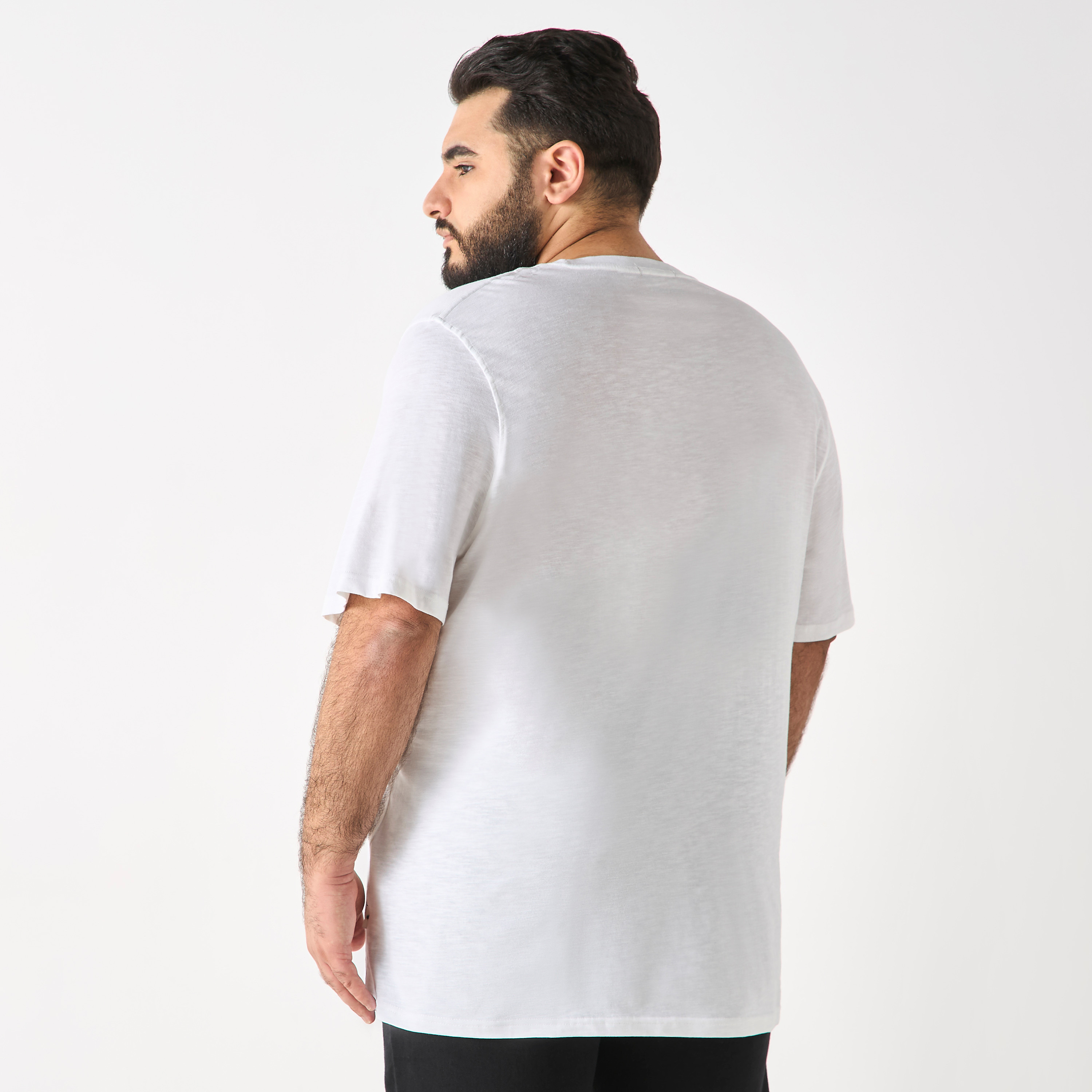 Jack & Jones Plus Size Logo Crew Neck Short Sleeves T-Shirt-men-clothing-tshirtsandpolos-tshirts-image-3
