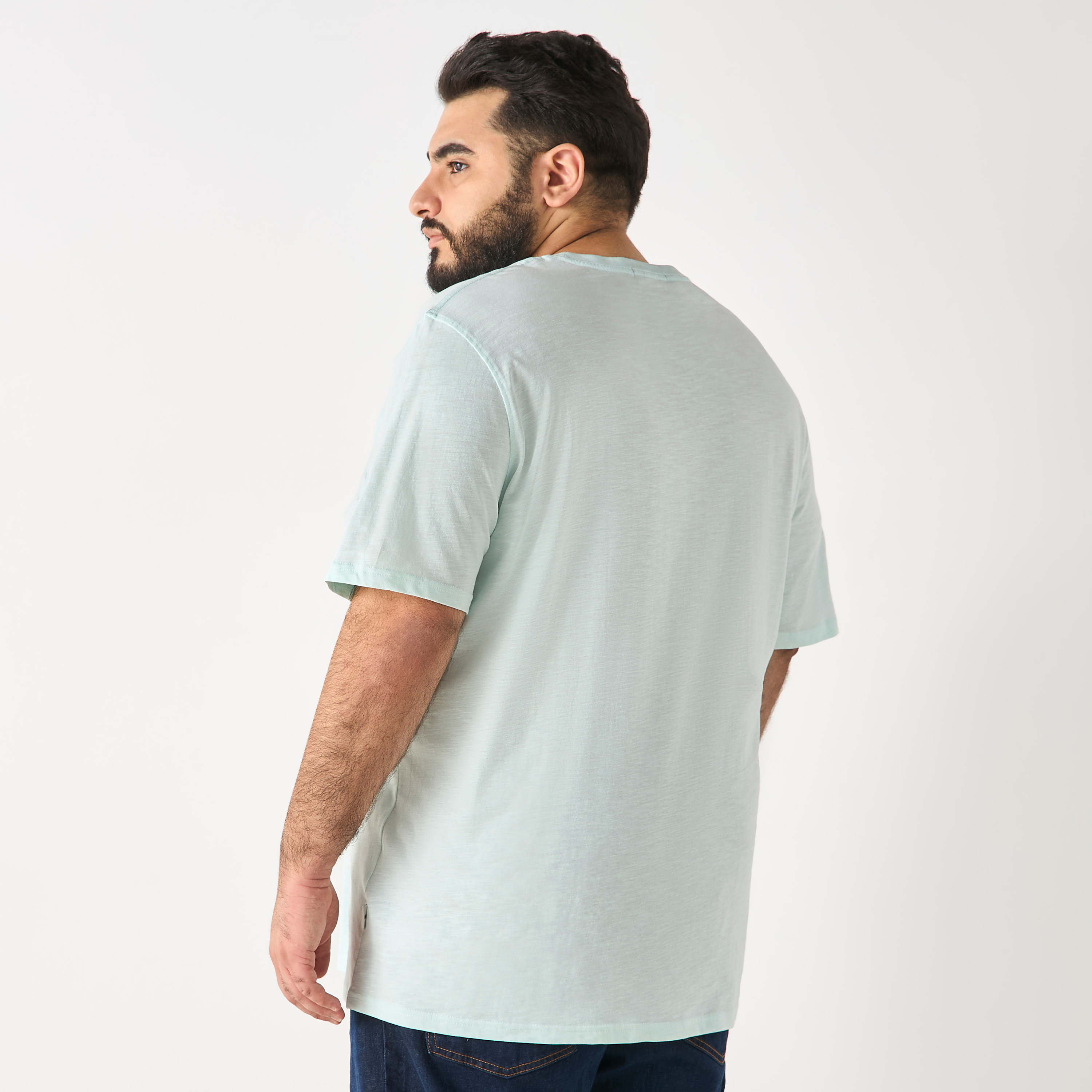 Jack & Jones Plus Size Logo Crew Neck Short Sleeves T-Shirt-men-clothing-tshirtsandpolos-tshirts-image-7