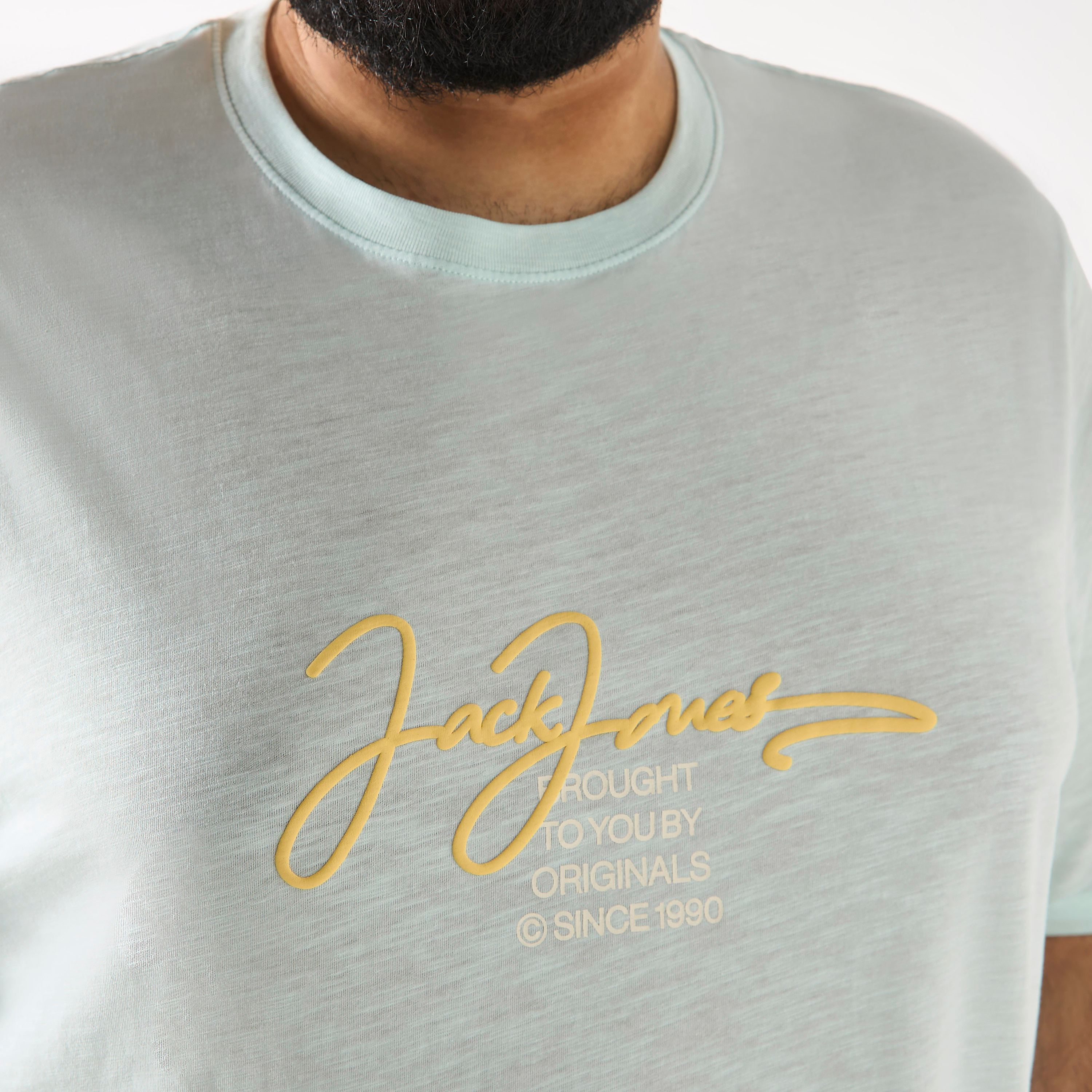 Jack & Jones Plus Size Logo Crew Neck Short Sleeves T-Shirt-men-clothing-tshirtsandpolos-tshirts-image-8