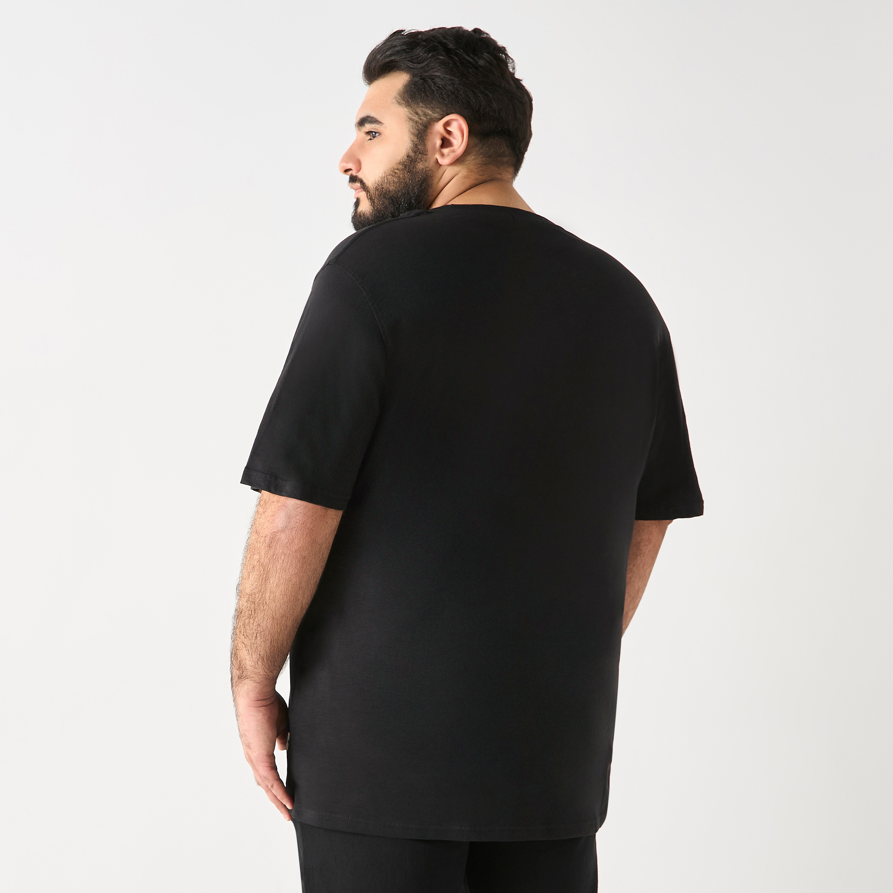 Jack & Jones Plus Size Logo Crew Neck Short Sleeves T-Shirt-men-clothing-tshirtsandpolos-tshirts-image-11