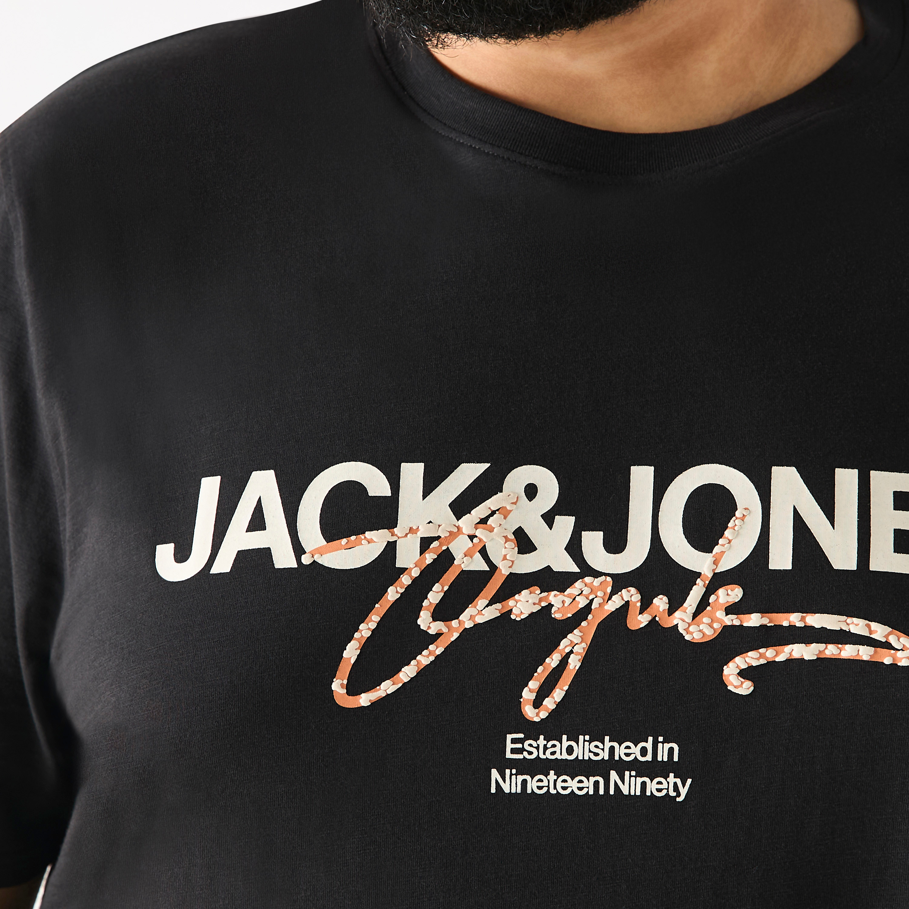 Jack & Jones Plus Size Logo Crew Neck Short Sleeves T-Shirt-men-clothing-tshirtsandpolos-tshirts-image-12
