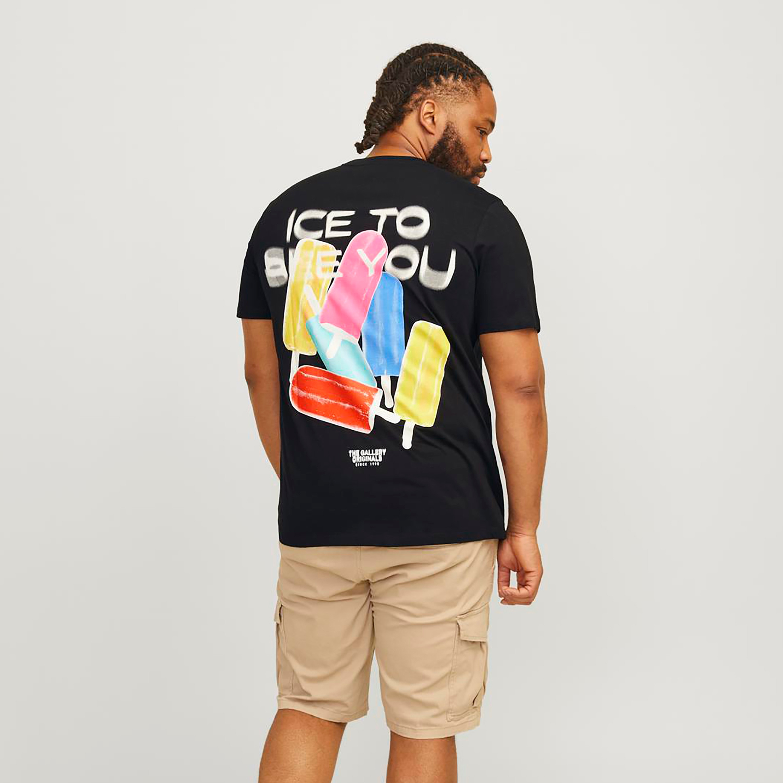 Jack & Jones Plus Size Printed Crew Neck Short Sleeves T-Shirt-men-clothing-tshirtsandpolos-tshirts-image-4