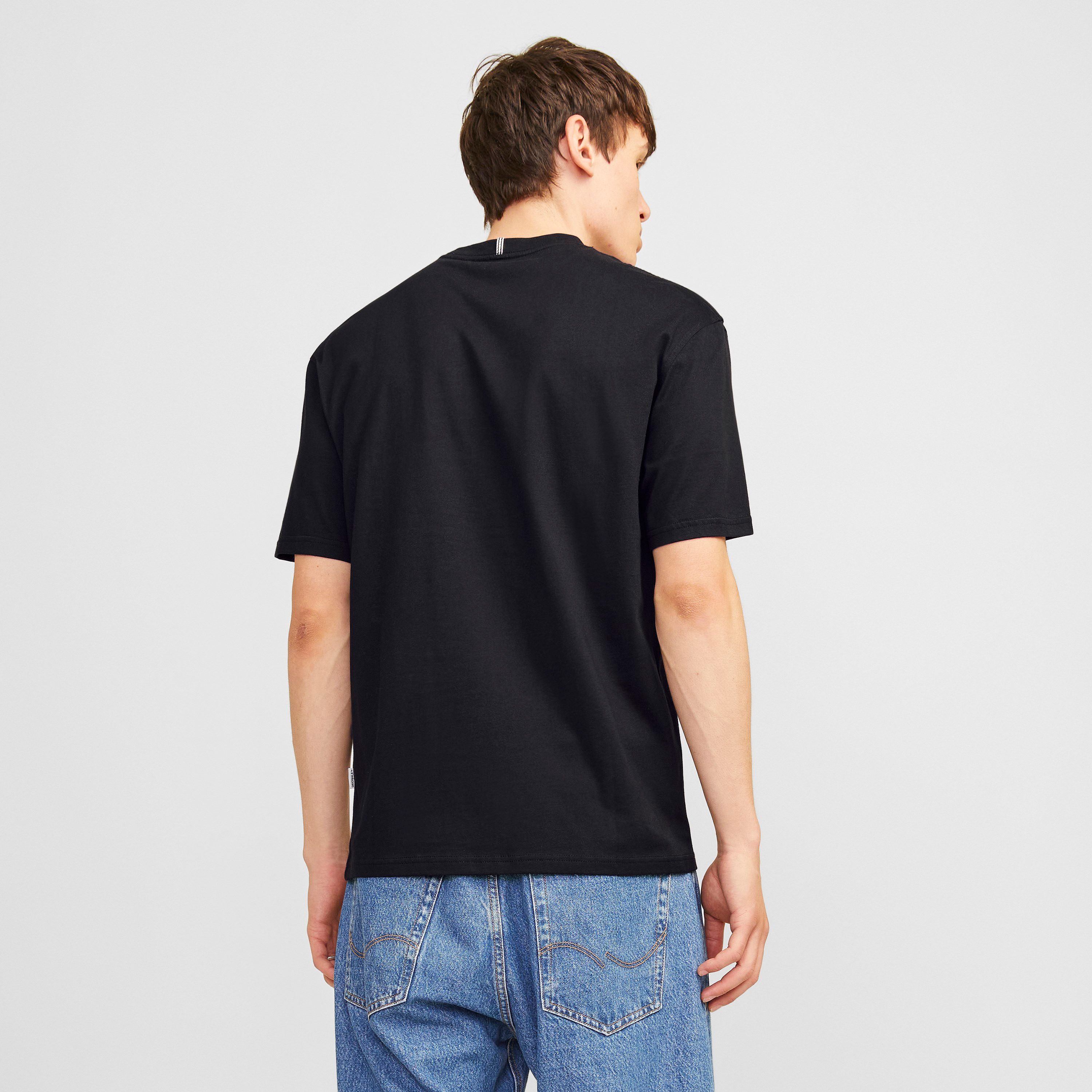 Jack & Jones Printed Crew Neck Short Sleeves Men's T-Shirt-men-clothing-tshirtsandpolos-tshirts-image-4