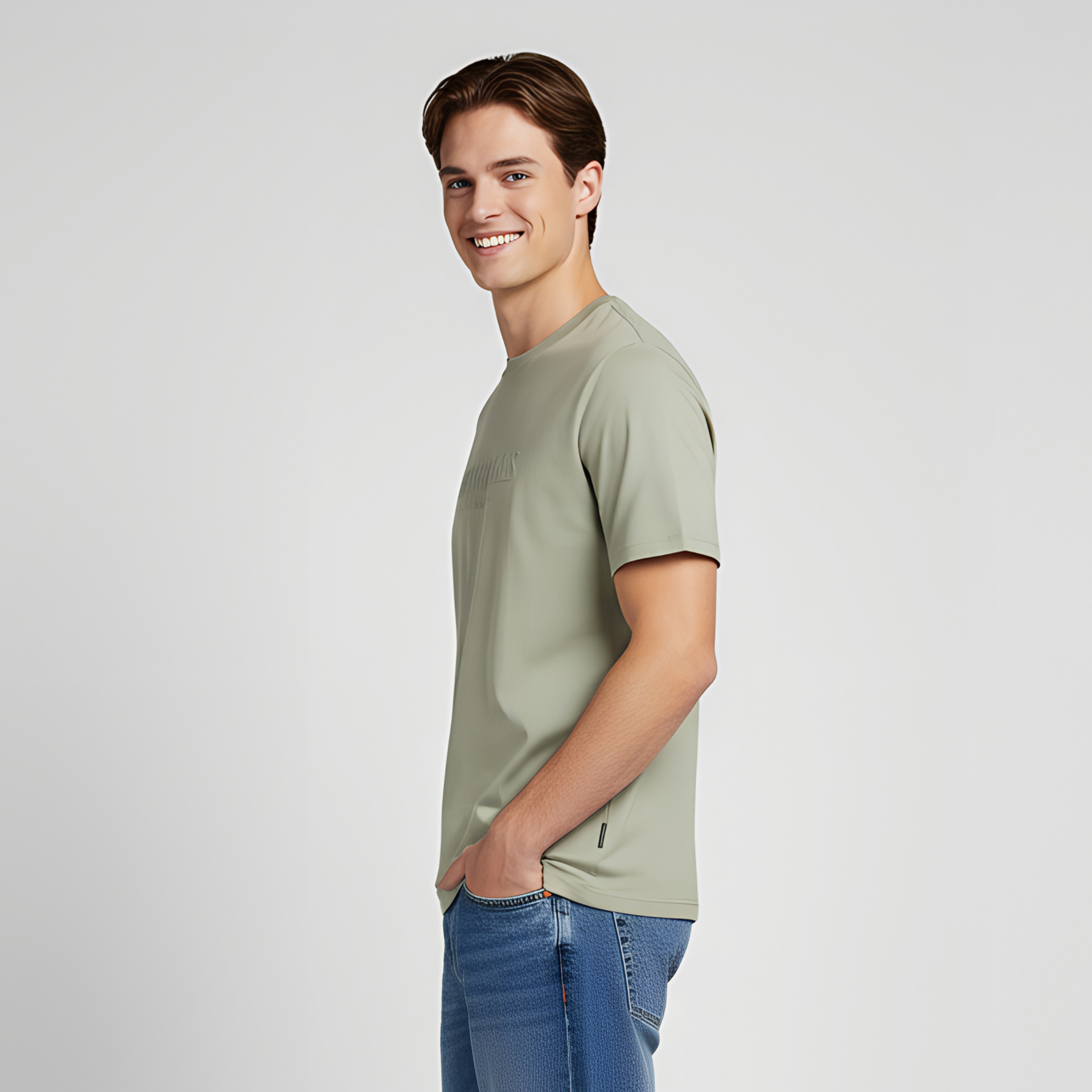 تي شيرت رجالي مطبوع بياقة دائرية وأكمام قصيرة من جاك اند جونز-men-clothing-tshirtsandpolos-tshirts-image-11