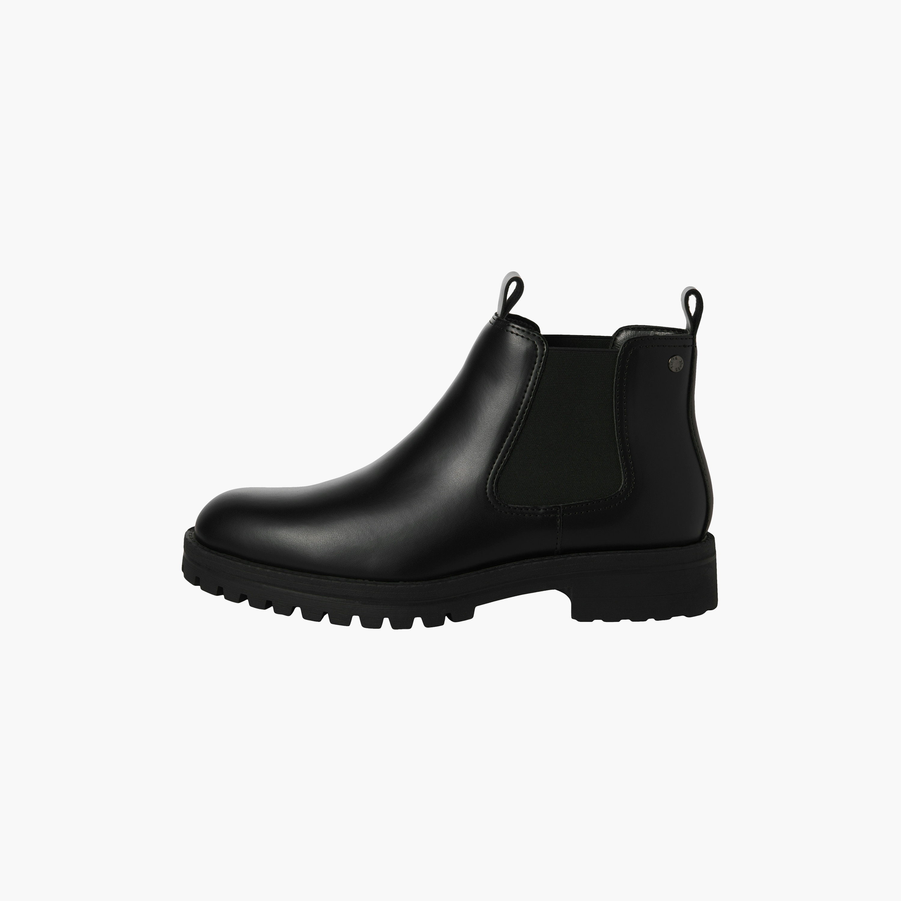 Jack & Jones Men's Lace-Up Plain Chelsea Boots | 12262823-men-shoes-boots-image-4