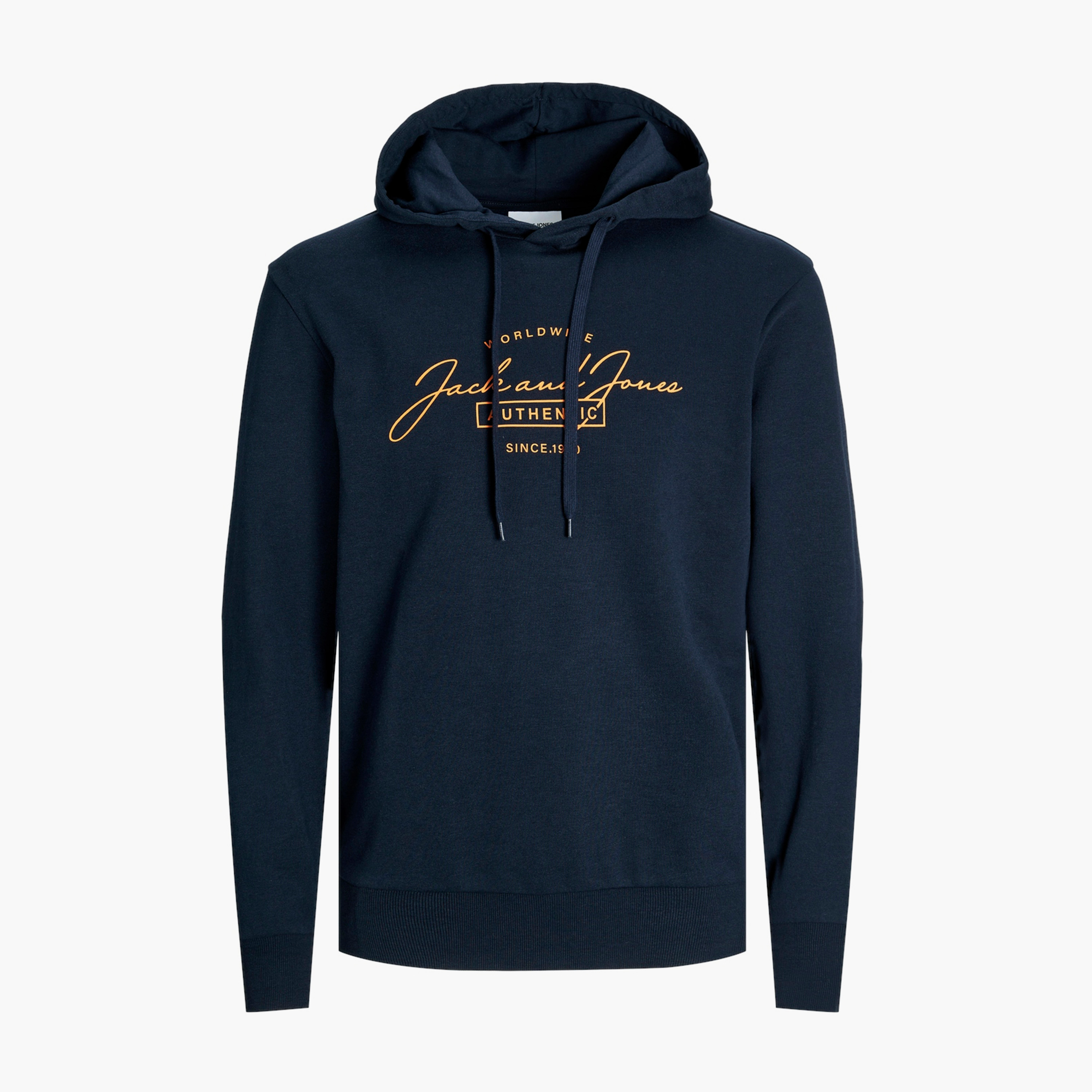 هوديي بأكمام طويلة وشعار مقاس كبير من جاك آند جونز-men-winterwear-hoodiesandsweatshirts-image-3