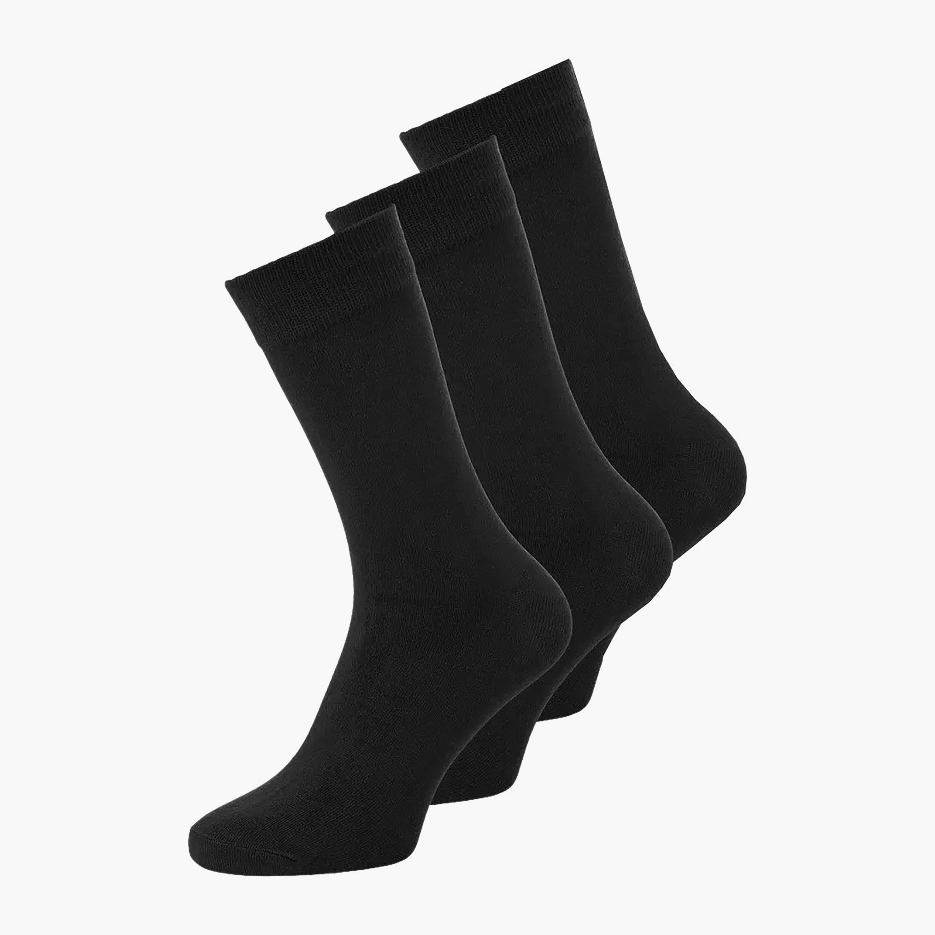 عبوة من ٣ شراب رجالي بامبو من جاك اند جونز-men-socks-image-2