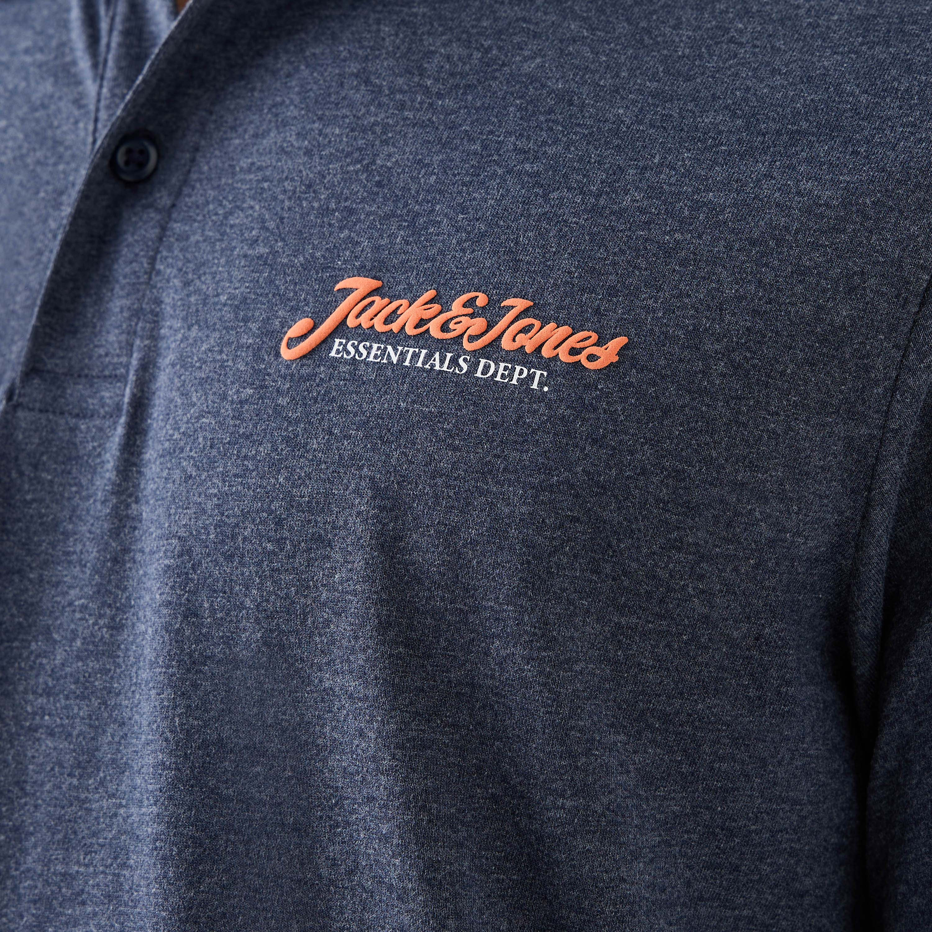 تي شيرت بولو رجالي بياقة عادية وأكمام قصيرة من جاك آند جونز-men-clothing-tshirtsandpolos-polos-image-5