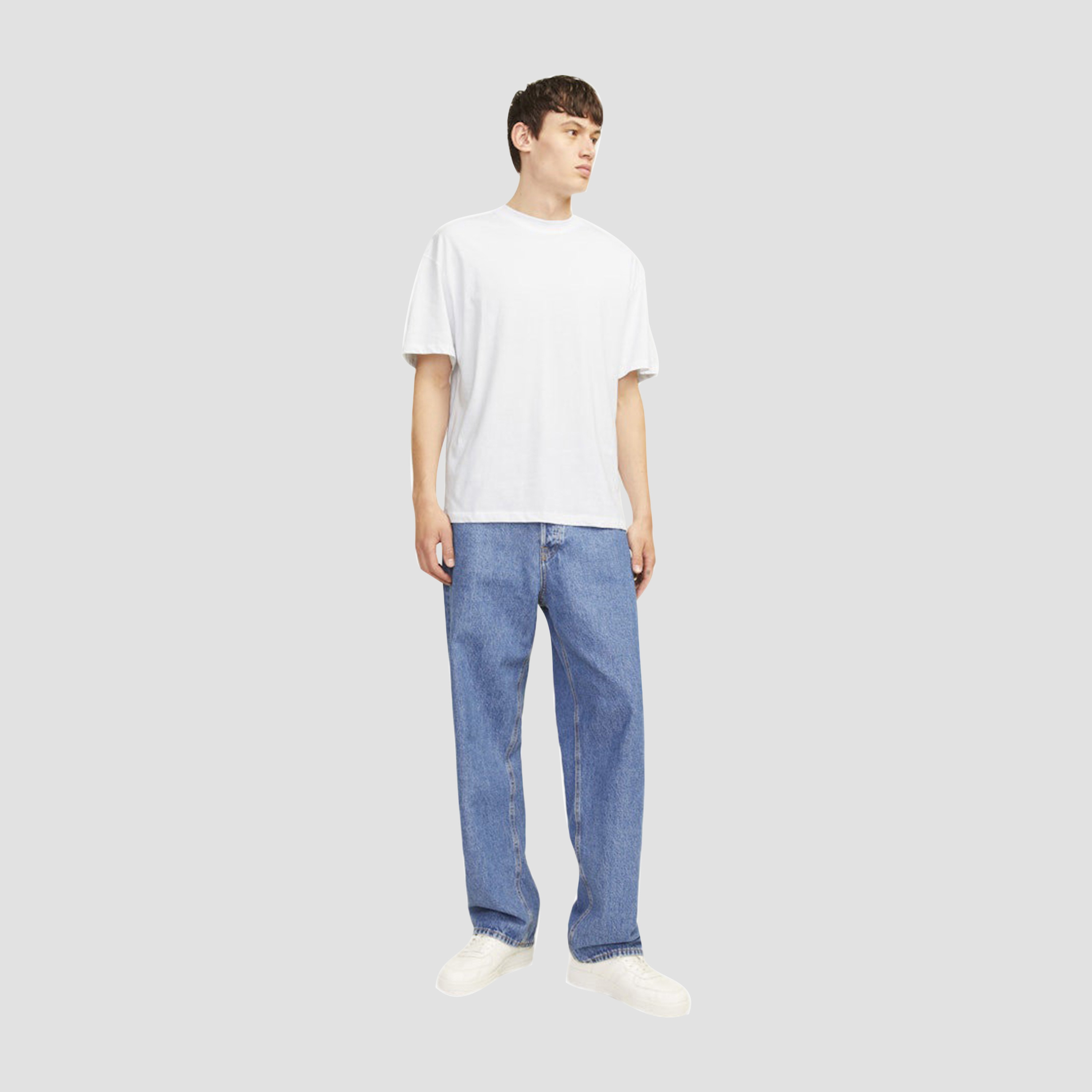 Jack & Jones Pack of 2 Plain Crew Neck Short Sleeves Men's T-Shirt-men-clothing-tshirtsandpolos-tshirts-image-4